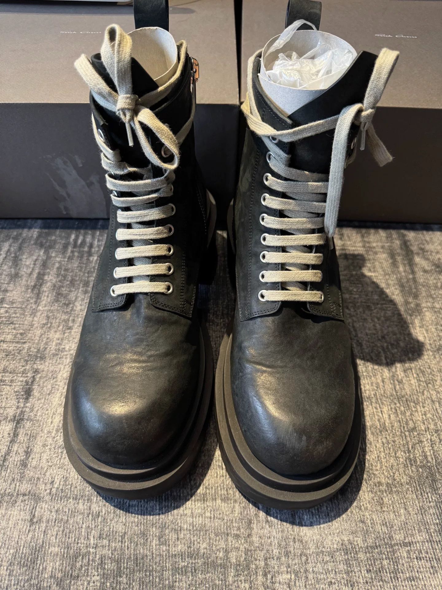 Rick Owens Rick Owens Retro Boots 24 Men Size US 10 / EU 43 - 2 Thumbnail