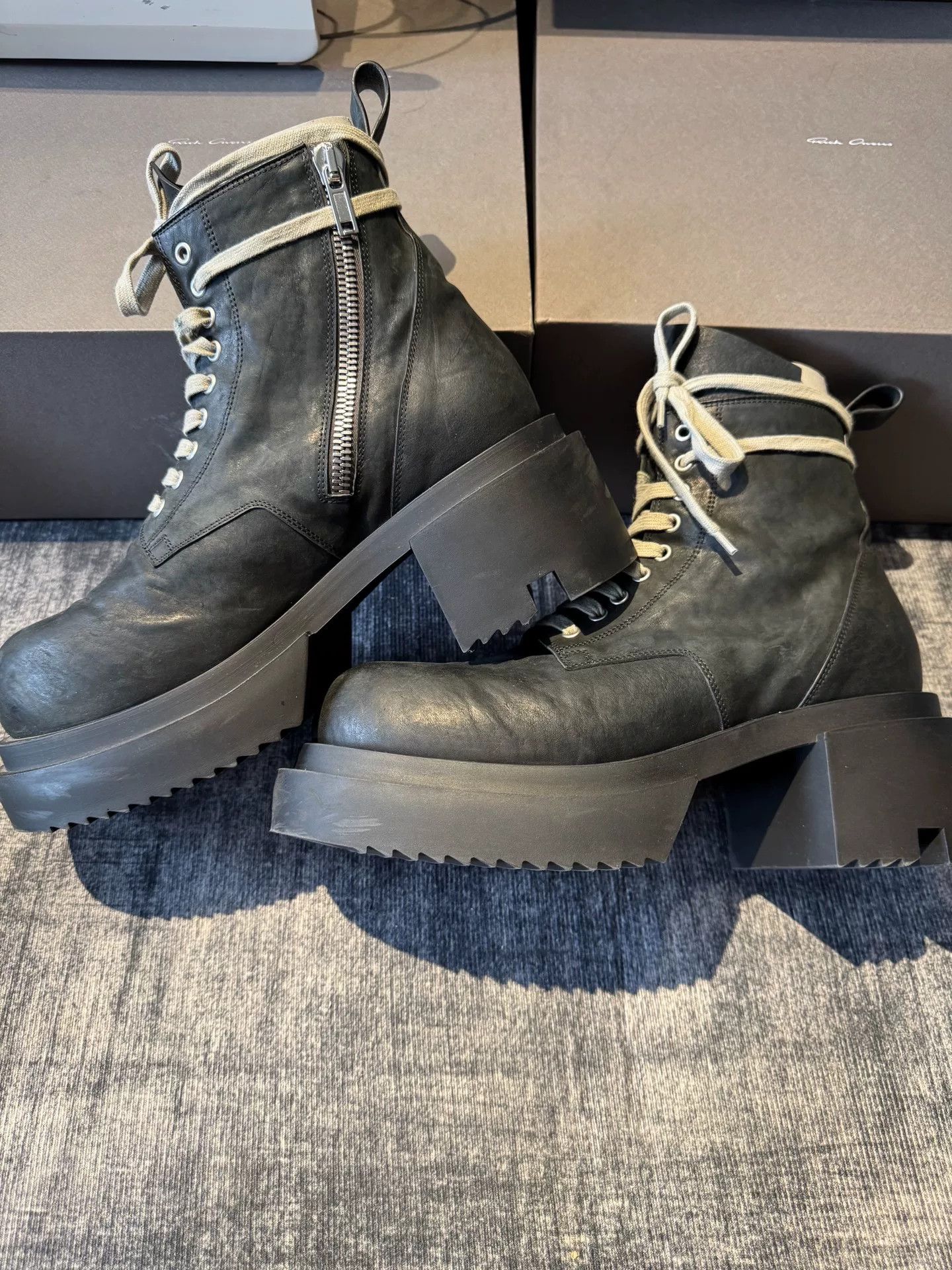 Rick Owens Rick Owens Retro Boots 24 Men Size US 10 / EU 43 - 4 Thumbnail