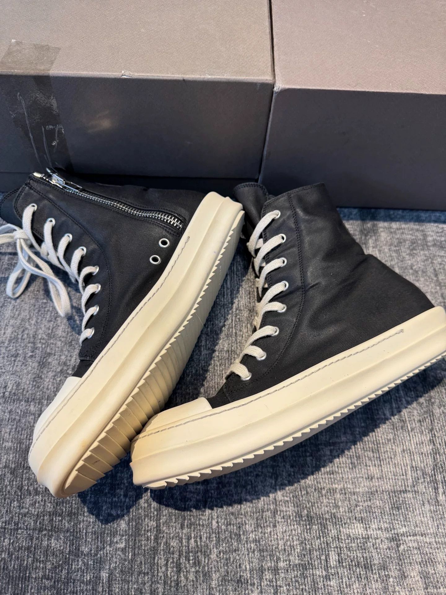 Rick Owens Rick Owens Hitop Sneakers 42 Men Size US 9 / EU 42 - 4 Thumbnail