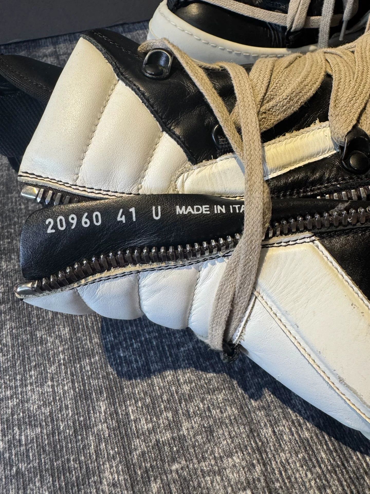 Rick Owens Rick Owens Hitop Sneakers 41 Men Size US 8.5 / EU 41-42 - 7 Thumbnail