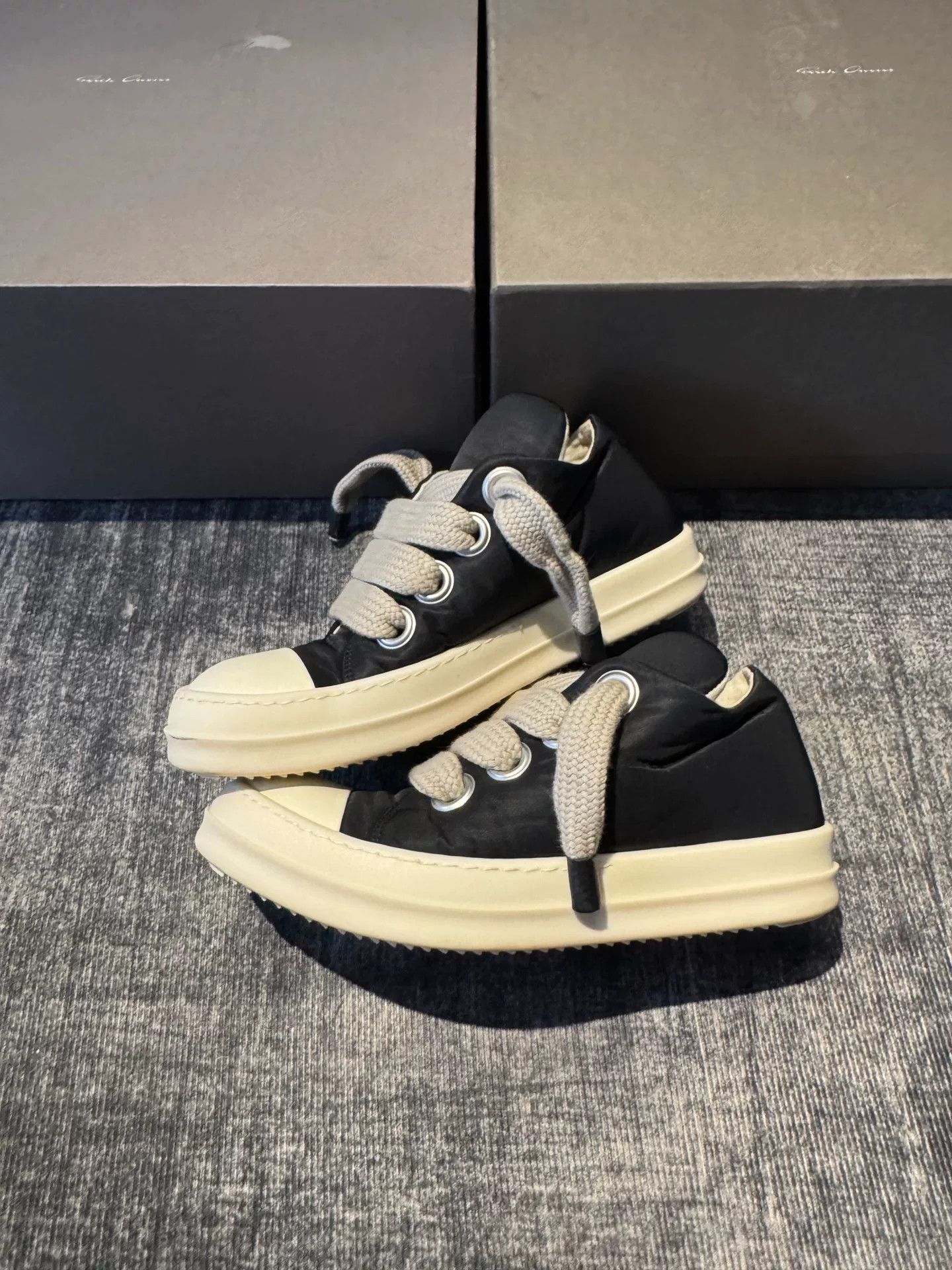 Rick Owens Rick Owens Canvas Pink Lowtop Sneakers 38 Women Size US 7.5 / IT 37.5 - 4 Thumbnail