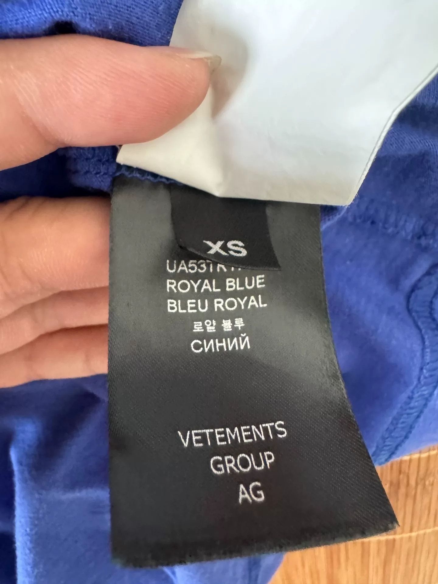 Vetements Vetements Retro T-Shirt XS Men Size US XS / EU 42 / 0 - 5 Thumbnail