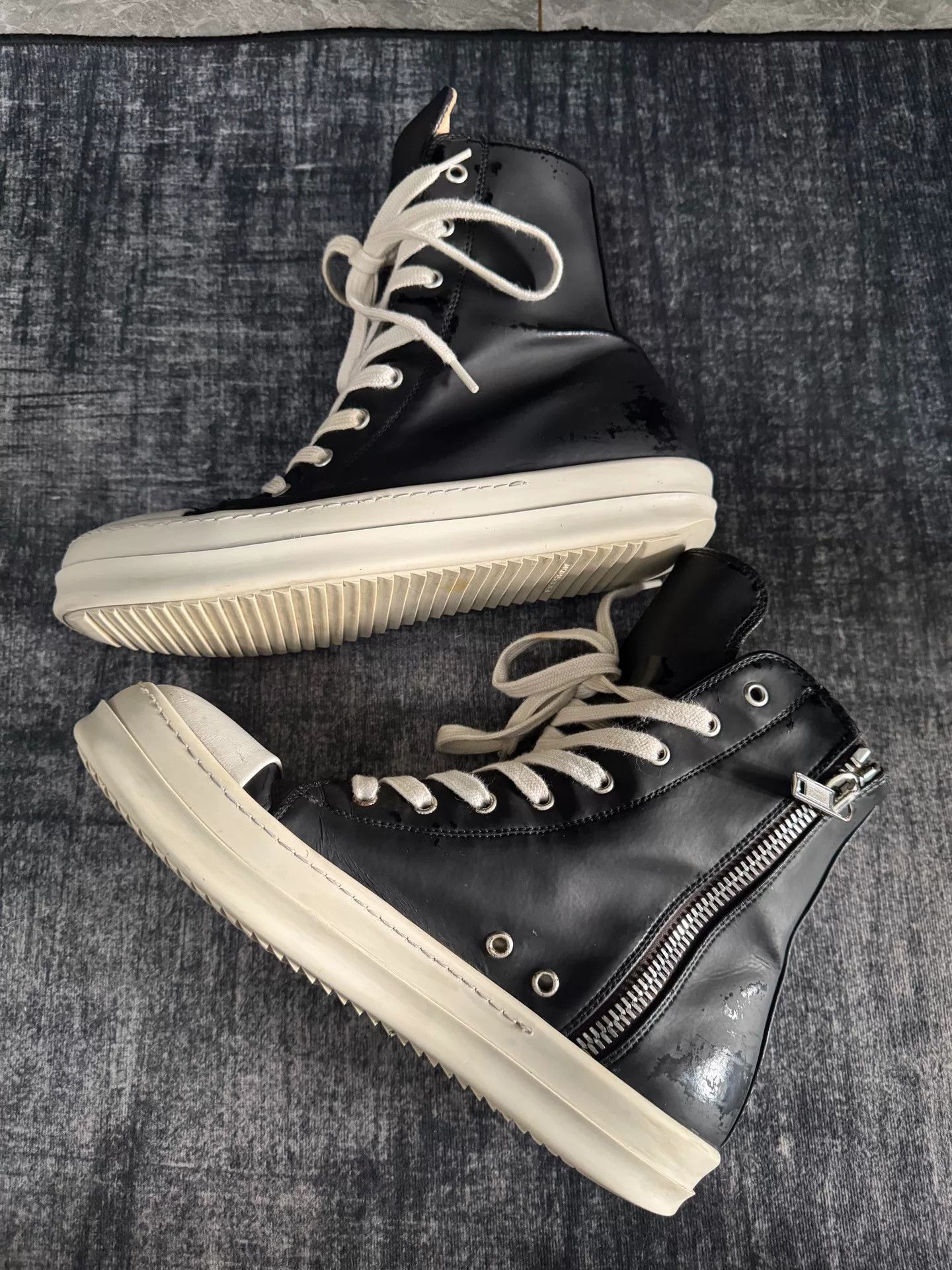 Rick Owens Rick Owens Hitop Sneakers 40 Men Size US 7.5 / EU 40-41 - 4 Thumbnail