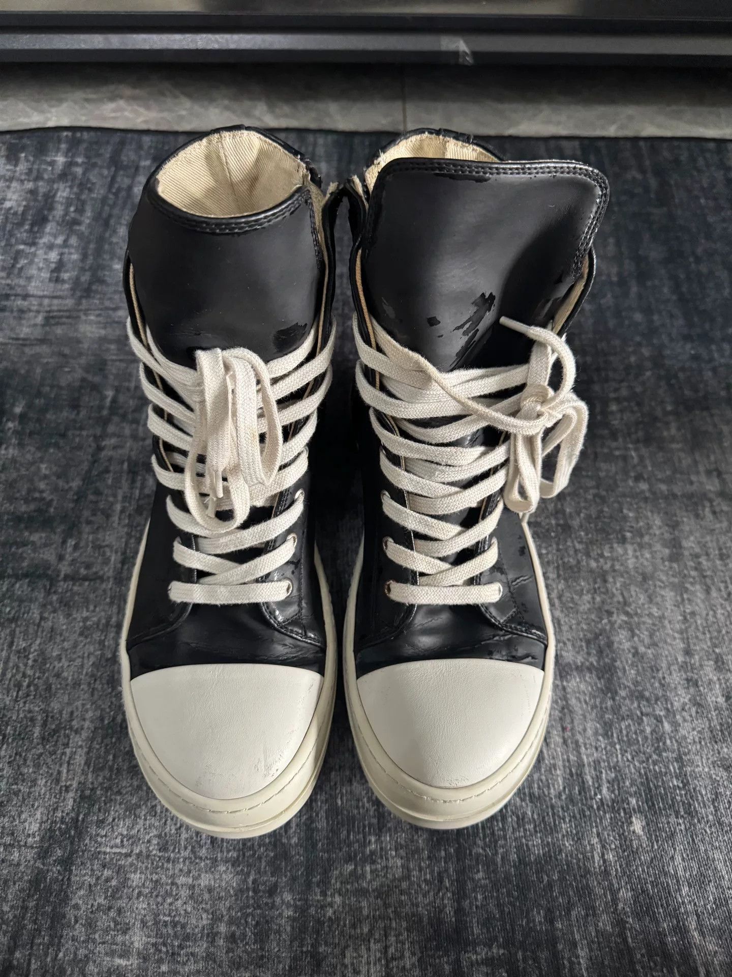 Rick Owens Rick Owens Hitop Sneakers 40 Men Size US 7.5 / EU 40-41 - 2 Thumbnail