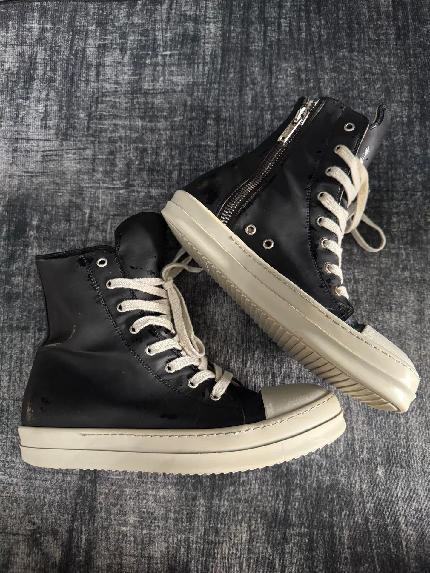 Rick Owens Rick Owens Hitop Sneakers 40 Men Size US 7.5 / EU 40-41 - 3 Thumbnail
