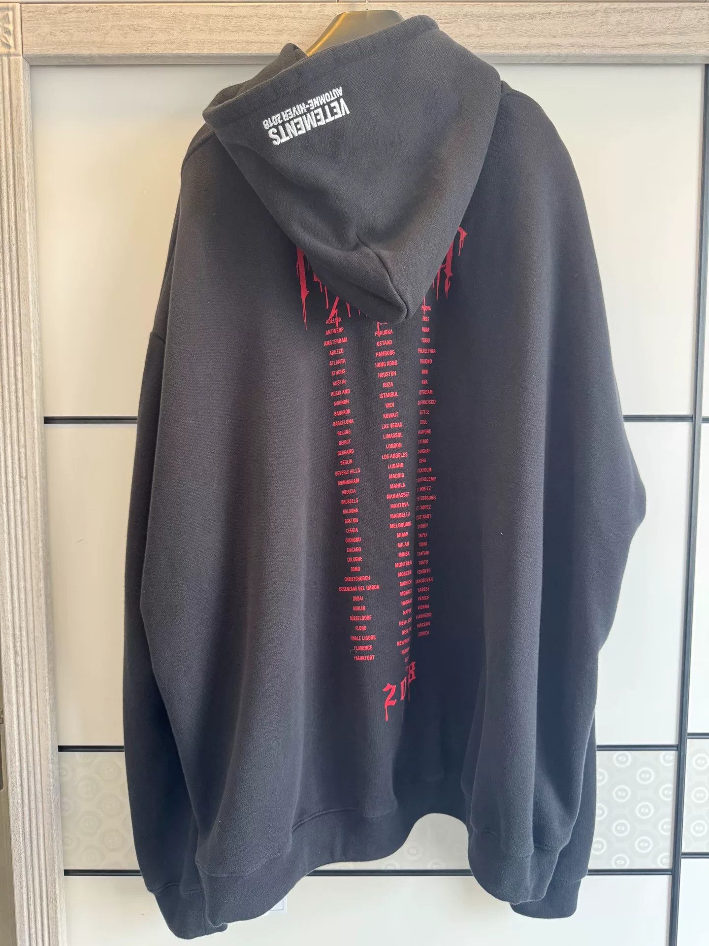 Vetements Vetements Pink Hoodie M Men Size US M / EU 48-50 / 2 - 3 Thumbnail