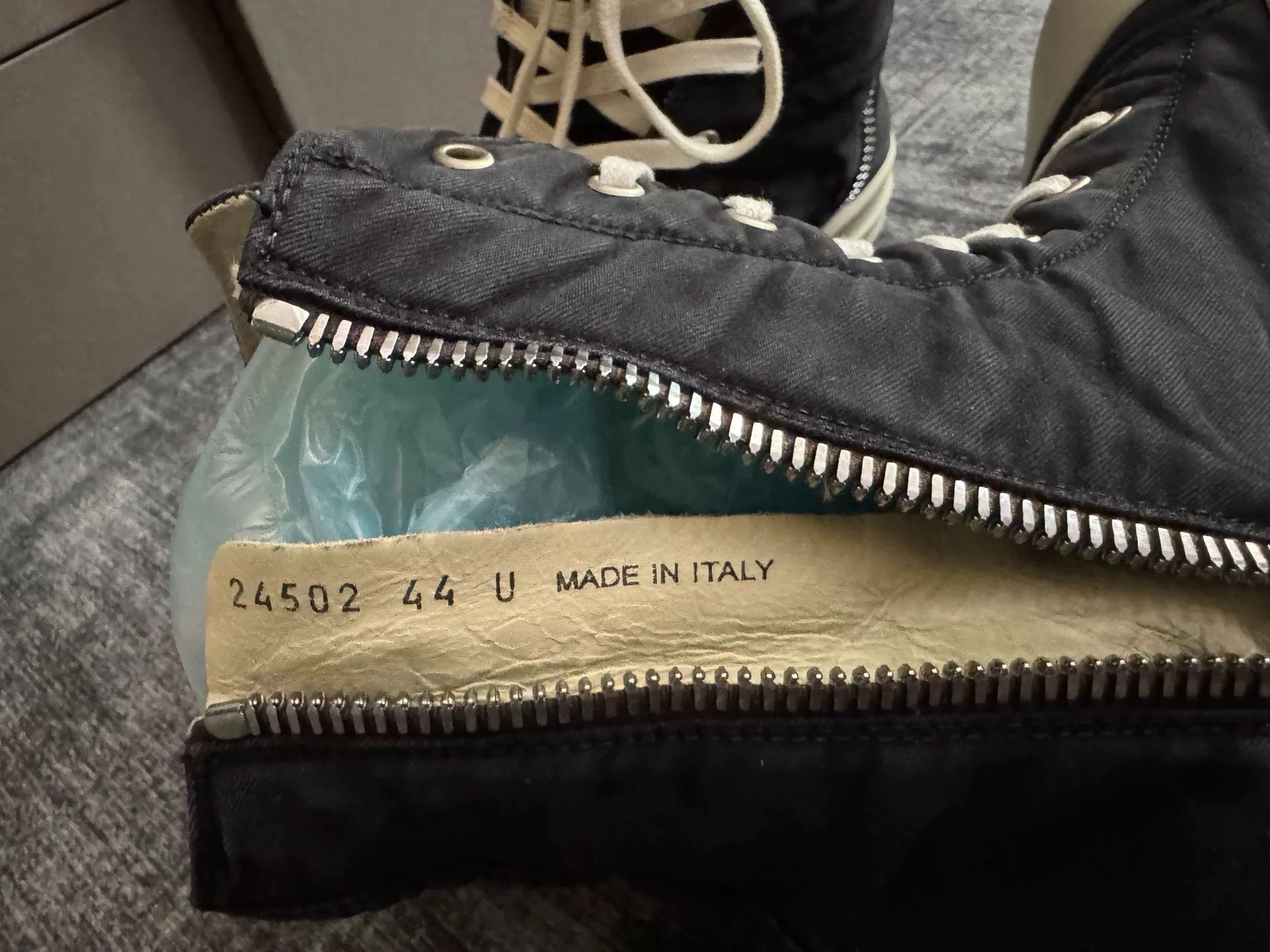 Rick Owens Rick Owens Hitop Sneakers 44 Men Size US 10.5 / EU 43-44 - 6 Thumbnail