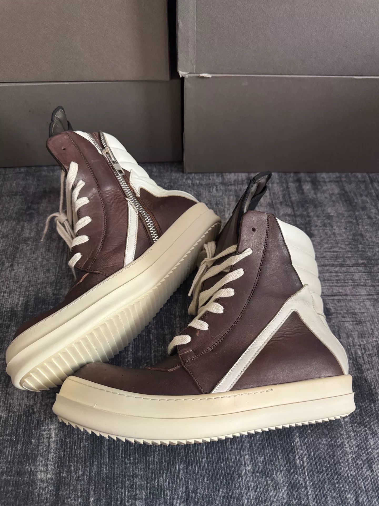 Rick Owens Rick Owens Multi Hitop Sneakers 39 Men Size US 6.5 / EU 39-40 - 4 Thumbnail