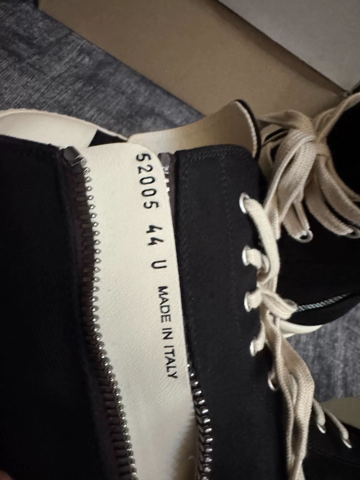 Rick Owens Rick Owens Hitop Sneakers 44 Men Size US 10.5 / EU 43-44 - 6 Thumbnail