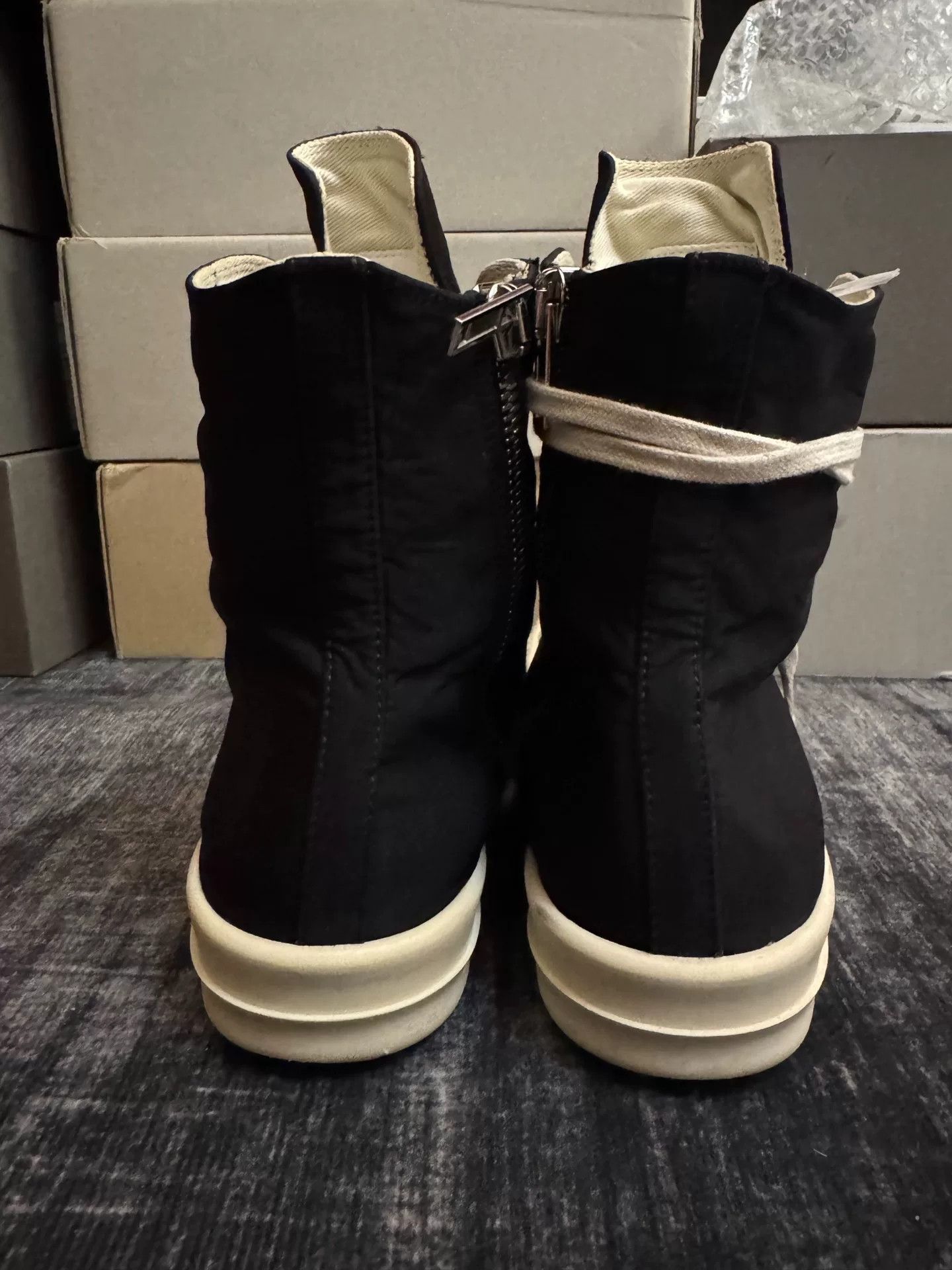 Rick Owens Rick Owens Hitop Sneakers 45 Men Size US 11.5 / EU 44-45 - 5 Thumbnail