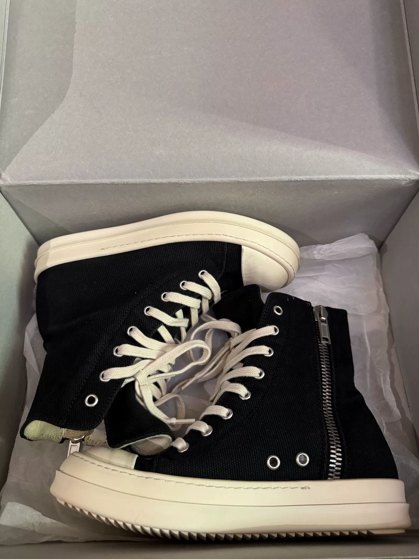 Rick Owens Rick Owens Hitop Sneakers 36 Women Size US 6 / IT 36 - 8 Thumbnail