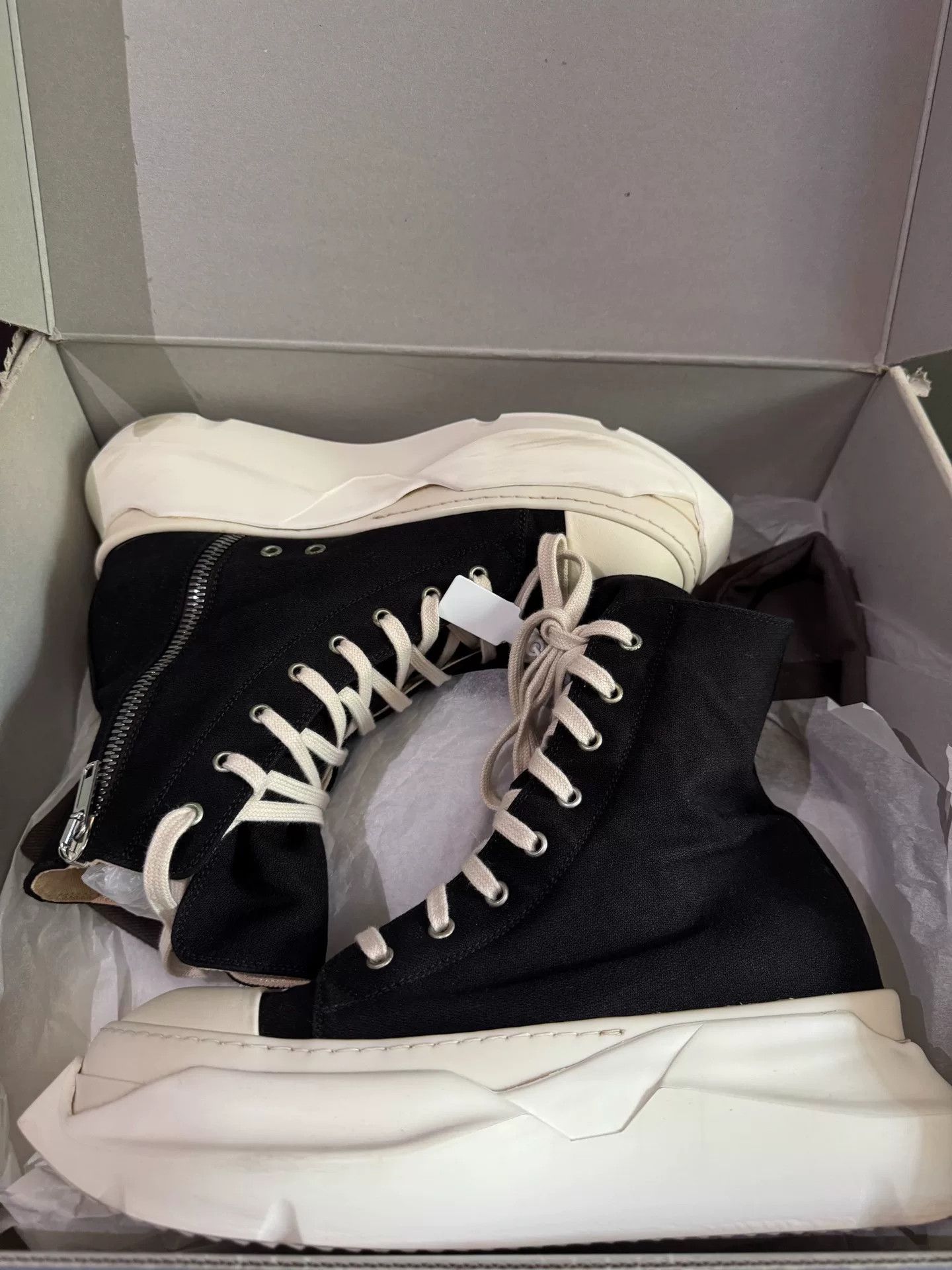 Rick Owens Rick Owens Pink Hitop Sneakers 41 Men Size US 8.5 / EU 41-42 - 8 Thumbnail