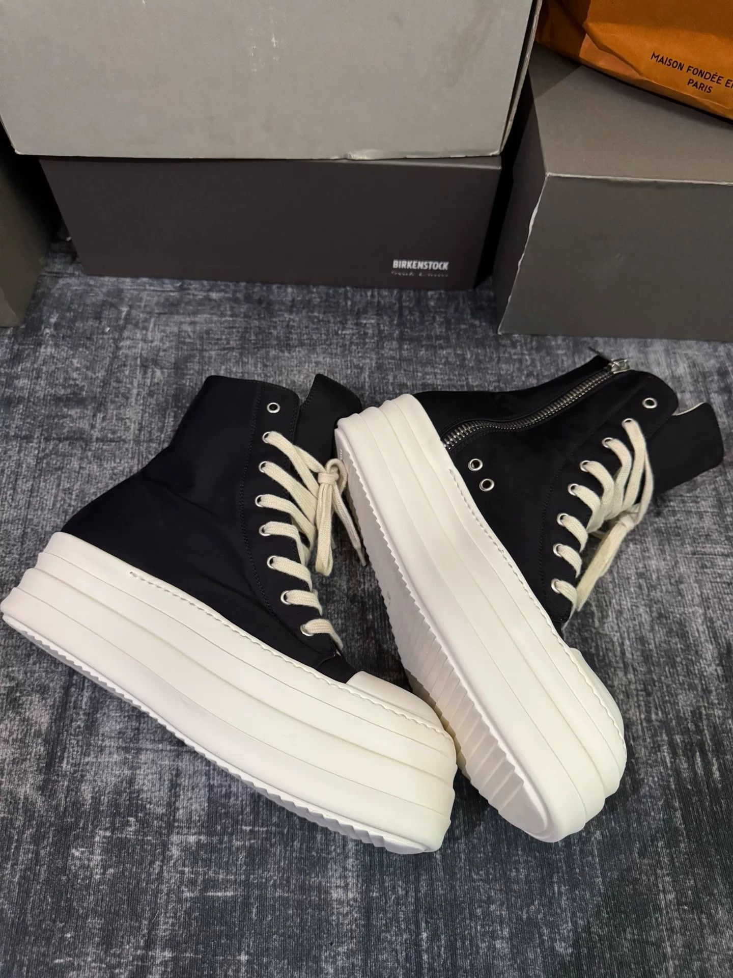 Rick Owens Rick Owens Hitop Sneakers 41 Men Size US 8.5 / EU 41-42 - 4 Thumbnail