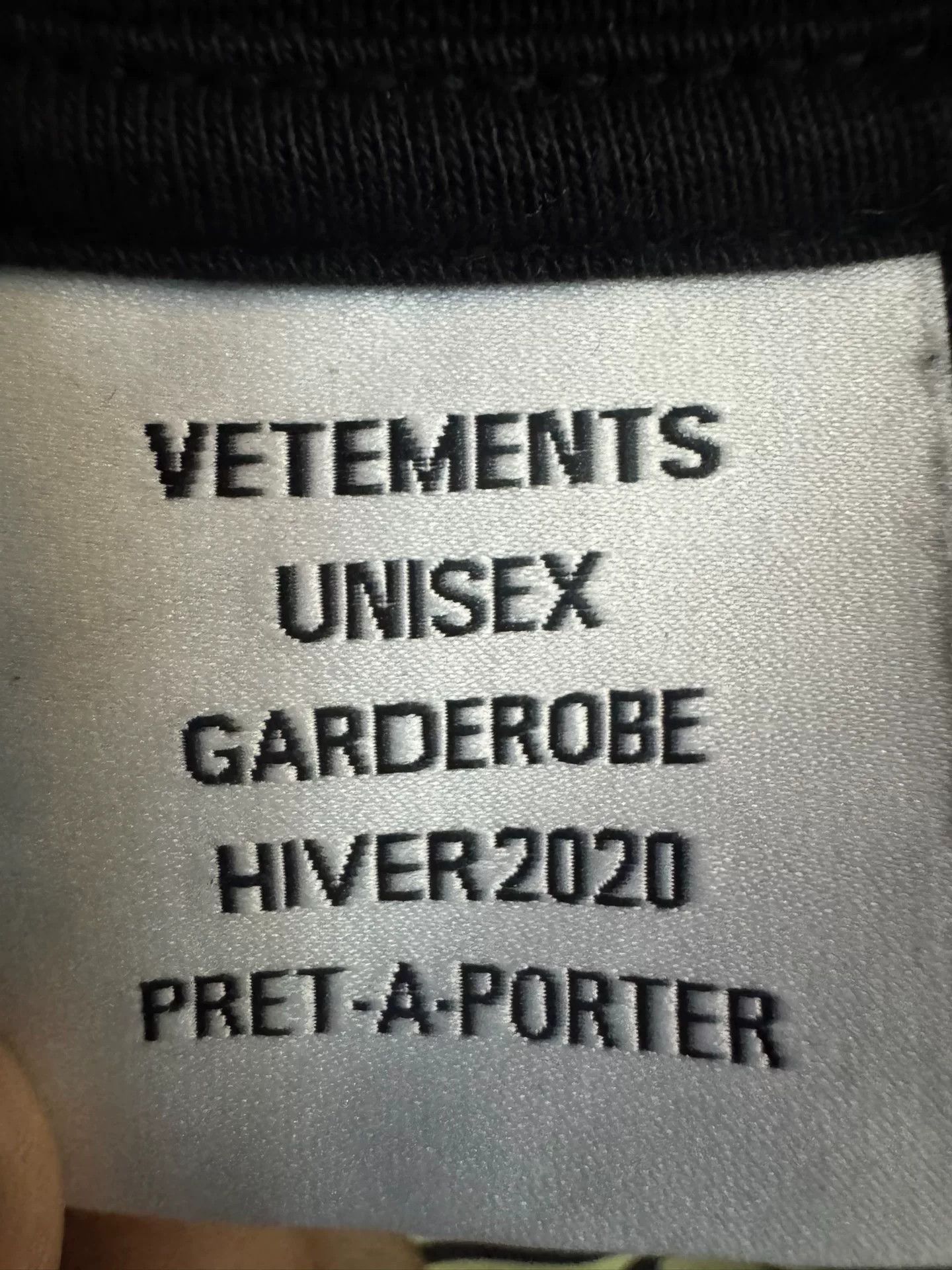 Vetements Vetements T-Shirt M Men Size US M / EU 48-50 / 2 - 4 Thumbnail