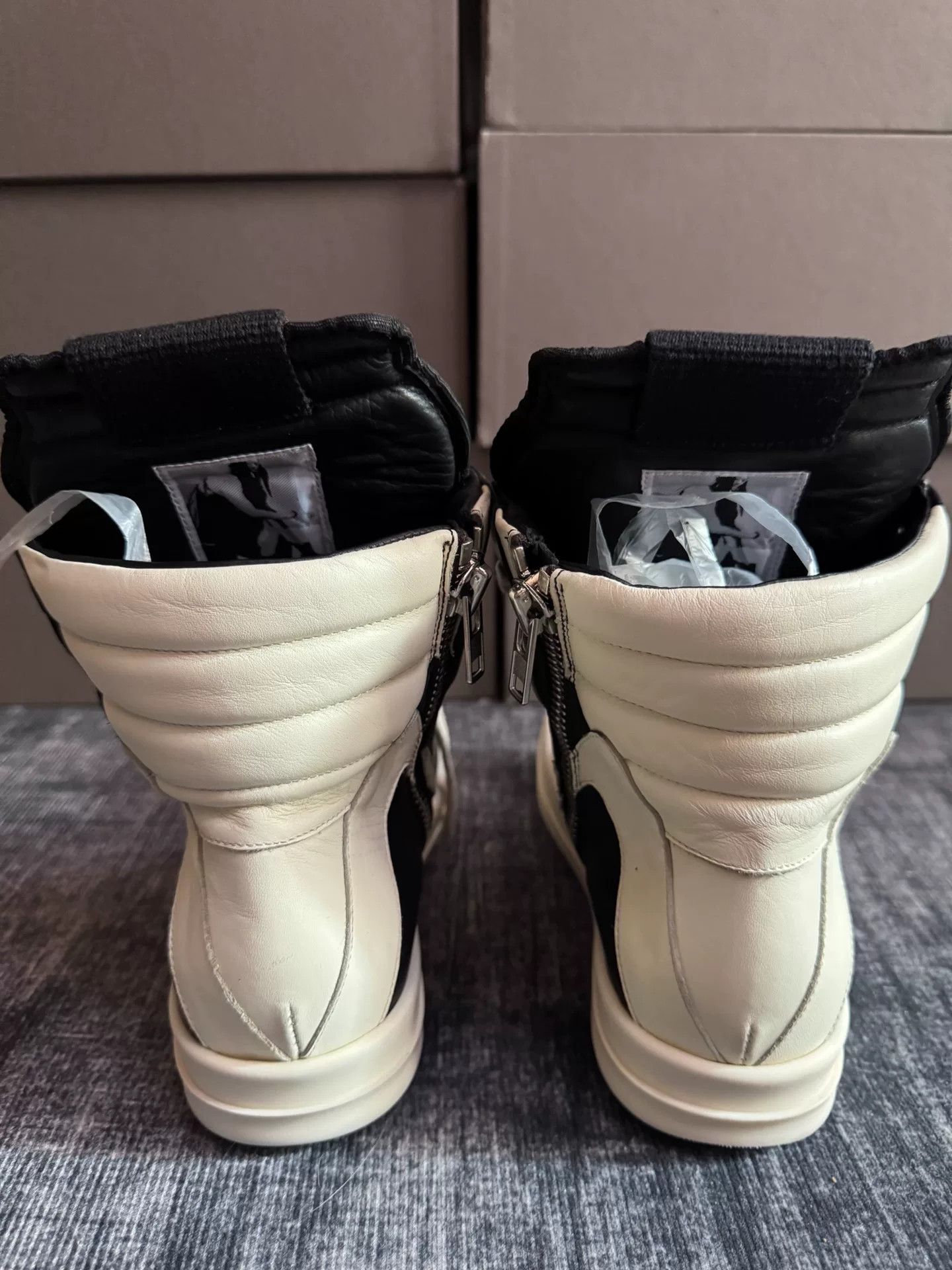 Rick Owens Rick Owens Leather Pink Hitop Sneakers 36 Women Size US 6 / IT 36 - 4 Thumbnail