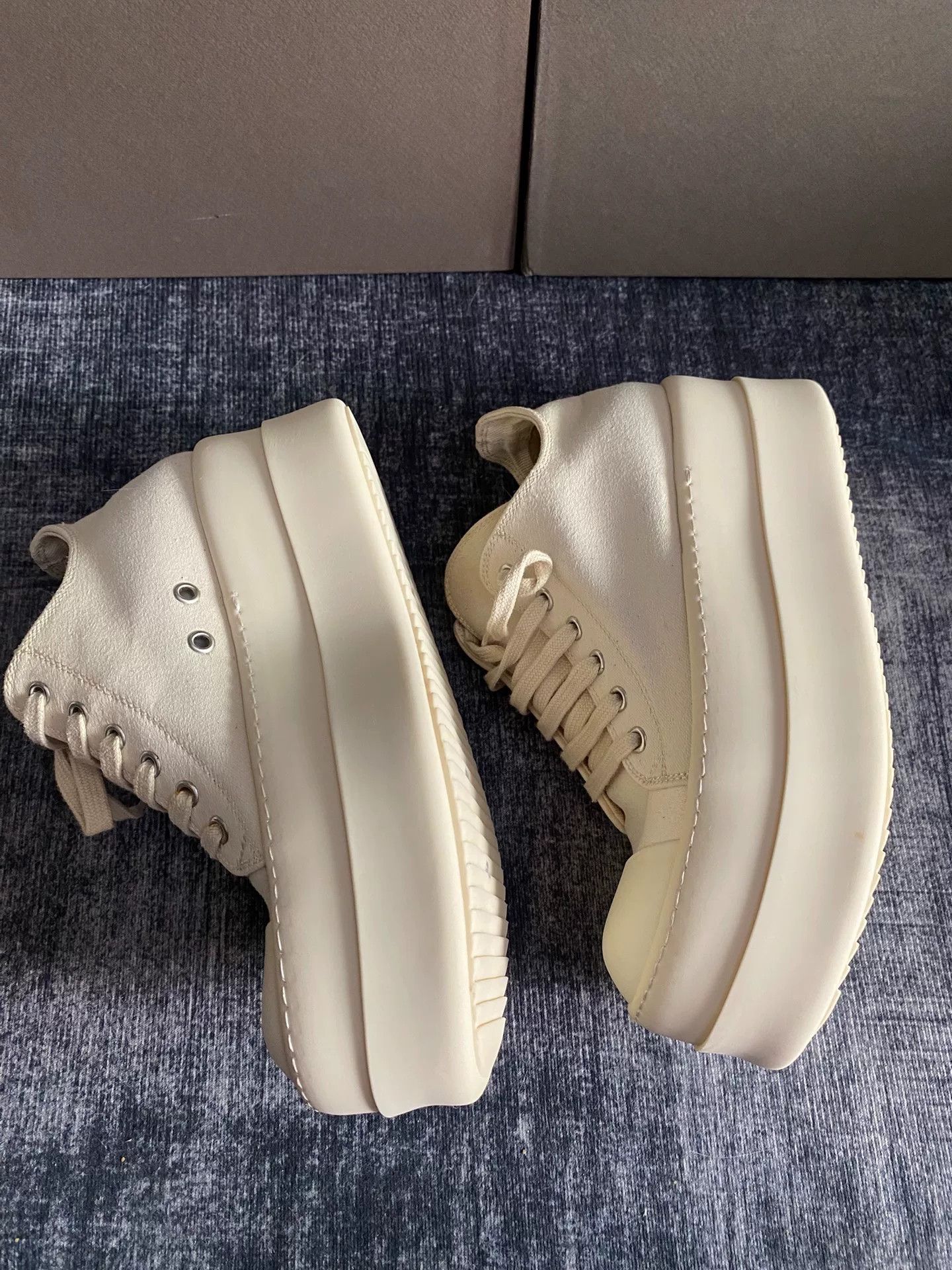 Rick Owens Rick Owens Hitop Sneakers 38 Women Size US 7.5 / IT 37.5 - 3 Thumbnail