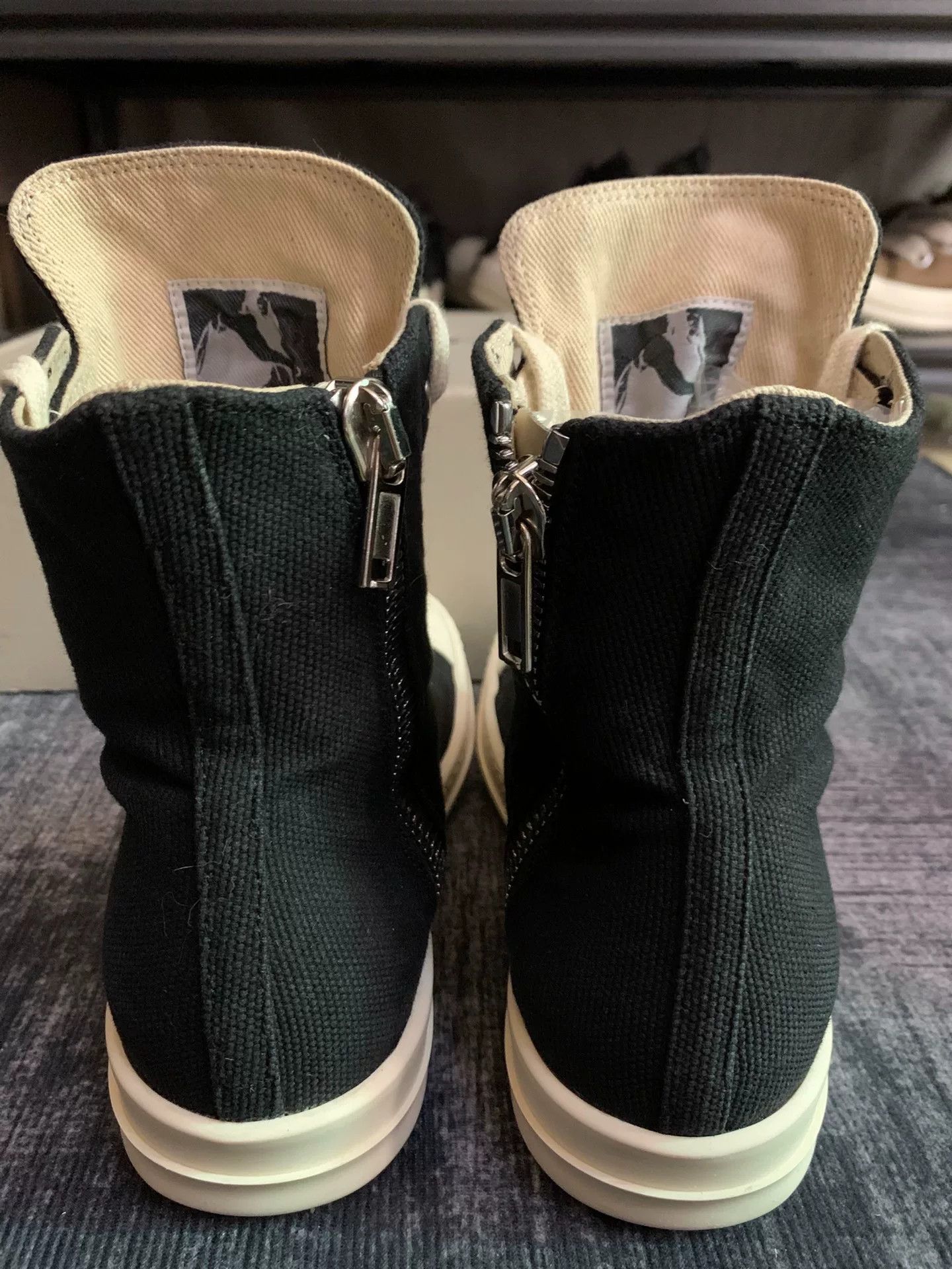 Rick Owens Rick Owens Hitop Sneakers 37 Women Size US 6.5 / IT 36.5 - 4 Thumbnail