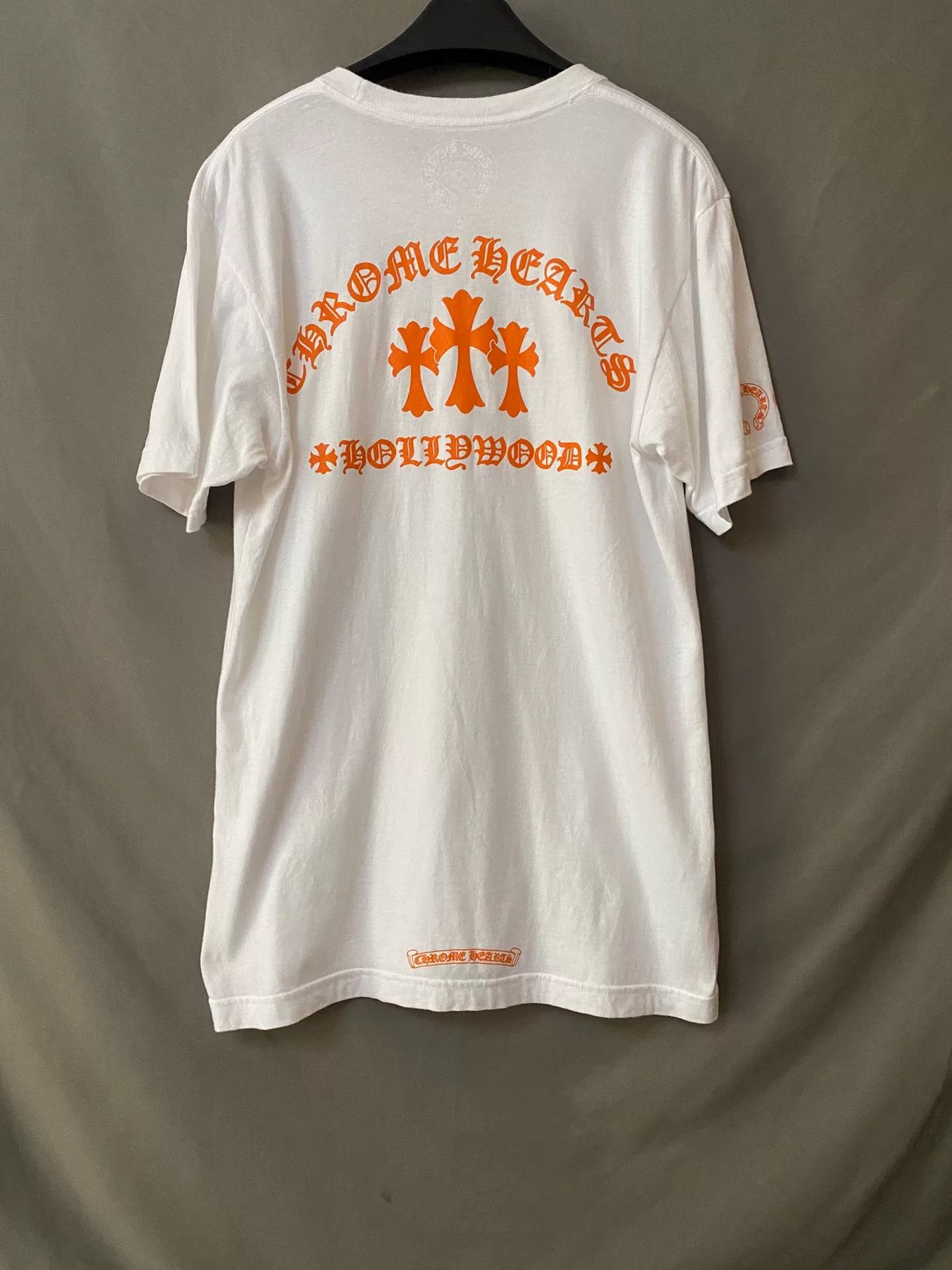Chrome Hearts Chrome Hearts Orange T-Shirt M Men Size US M / EU 48-50 / 2 - 4 Thumbnail