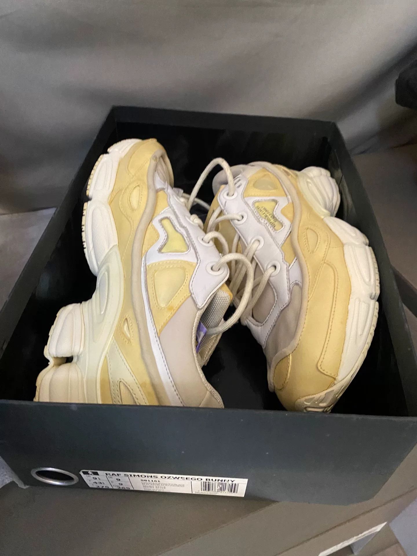 Raf Simons Raf Simons White Lowtop Sneakers 43.5 Men Size US 10.5 / EU 43-44 - 6 Thumbnail