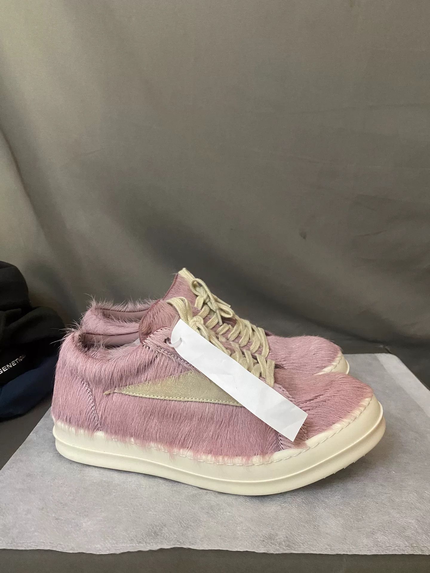 Rick Owens Rick Owens Pink Lowtop Sneakers 38 Women Size US 7.5 / IT 37.5 - 3 Thumbnail