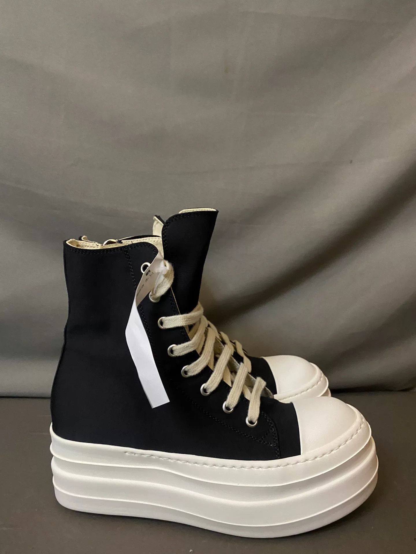 Rick Owens Rick Owens Yellow Hitop Sneakers 36 Women Size US 6 / IT 36 - 3 Thumbnail
