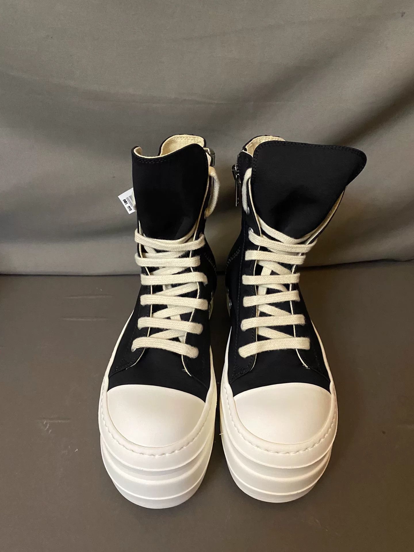 Rick Owens Rick Owens Yellow Hitop Sneakers 36 Women Size US 6 / IT 36 - 2 Thumbnail