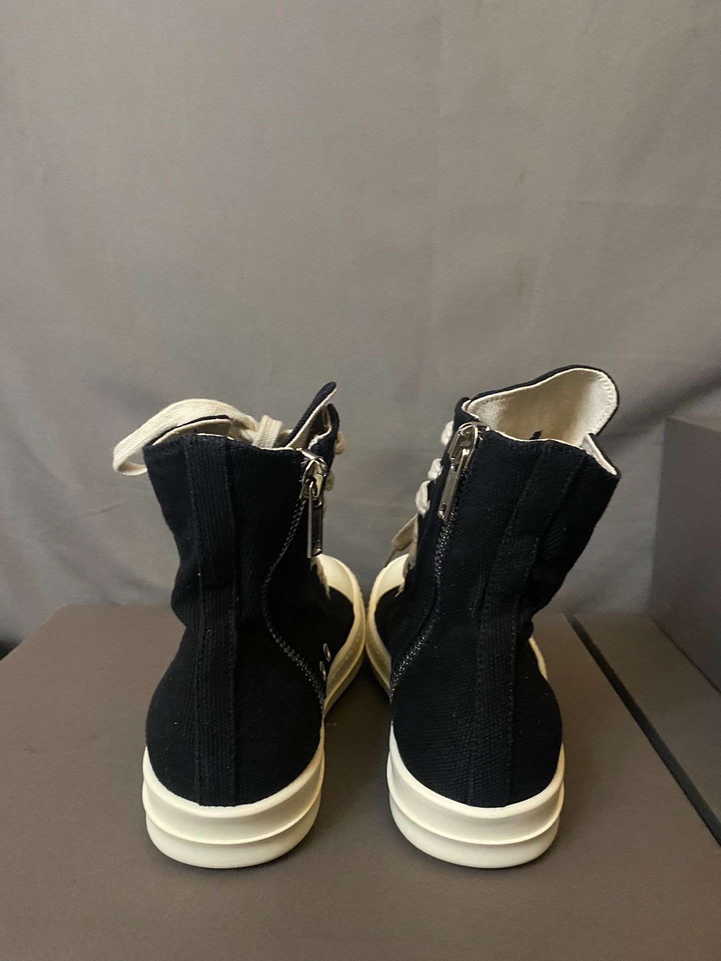 Rick Owens Rick Owens Canvas Yellow Hitop Sneakers 37 Women Size US 6.5 / IT 36.5 - 4 Thumbnail