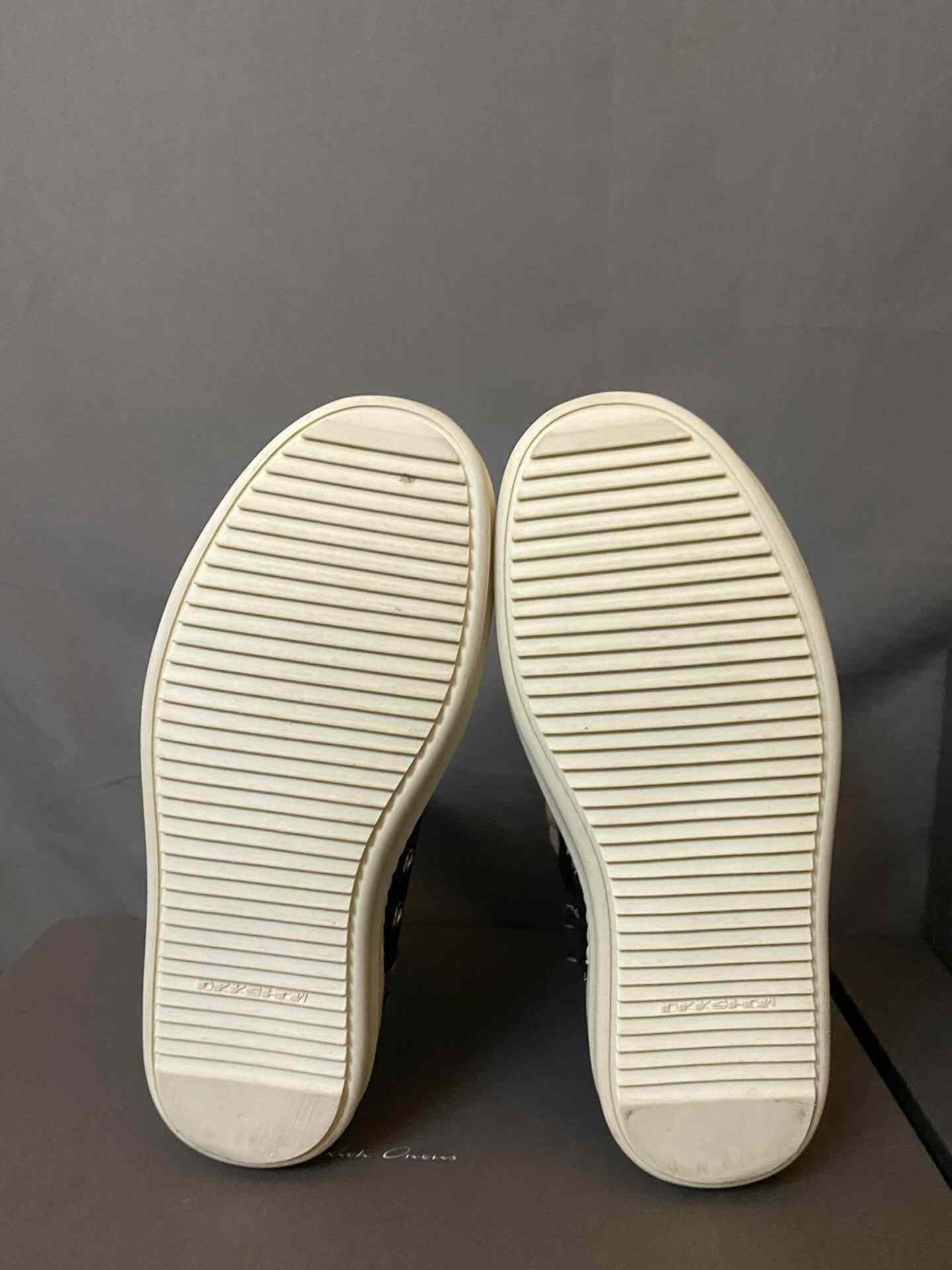 Rick Owens Rick Owens Canvas Yellow Hitop Sneakers 37 Women Size US 6.5 / IT 36.5 - 5 Thumbnail