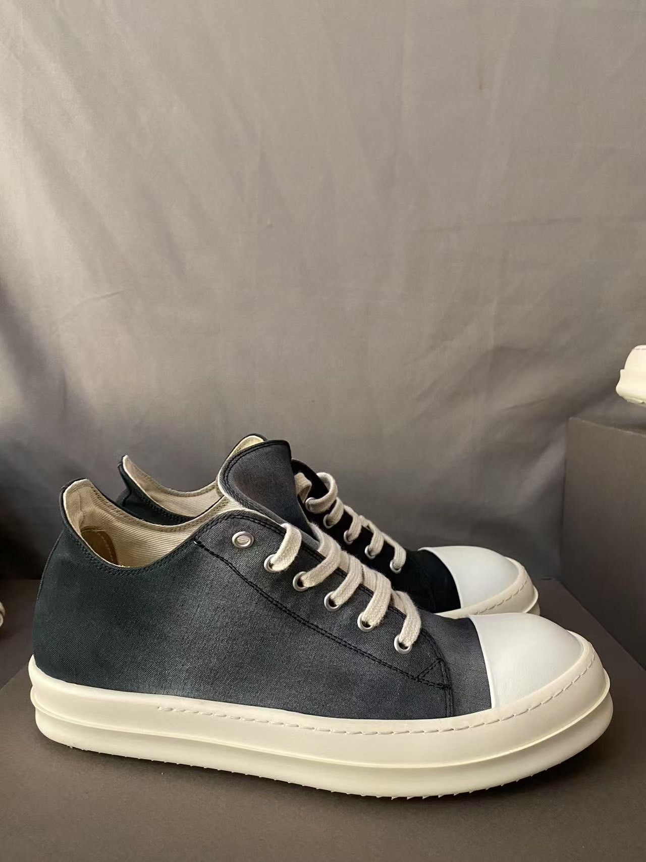 Rick Owens Rick Owens Tie-Dye Gradient Multi Lowtop Sneakers 42 Men Size US 9 / EU 42 - 2 Thumbnail