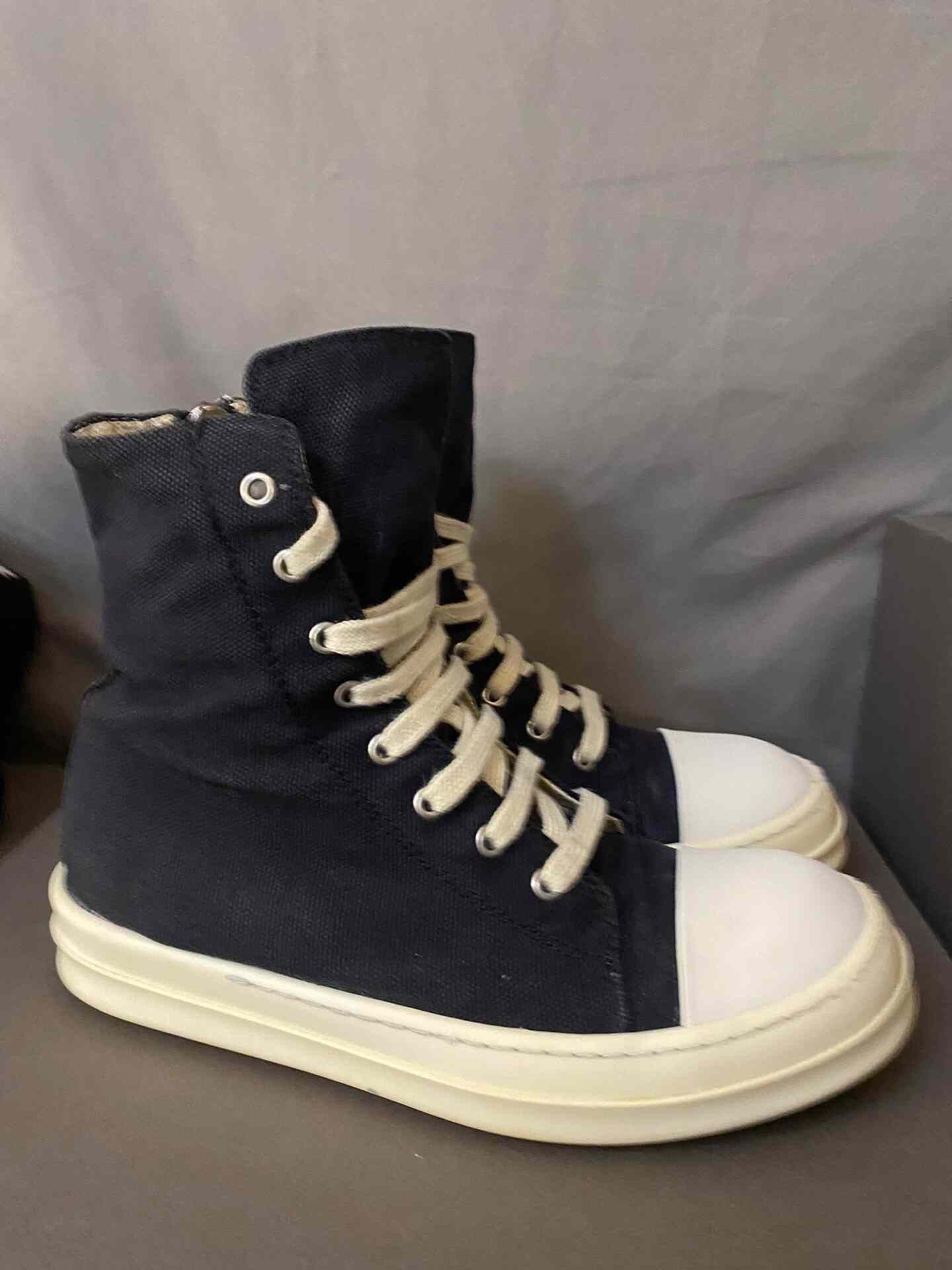 Rick Owens Rick Owens Canvas Hoodie 41 Men Size US M / EU 48-50 / 2 - 3 Thumbnail