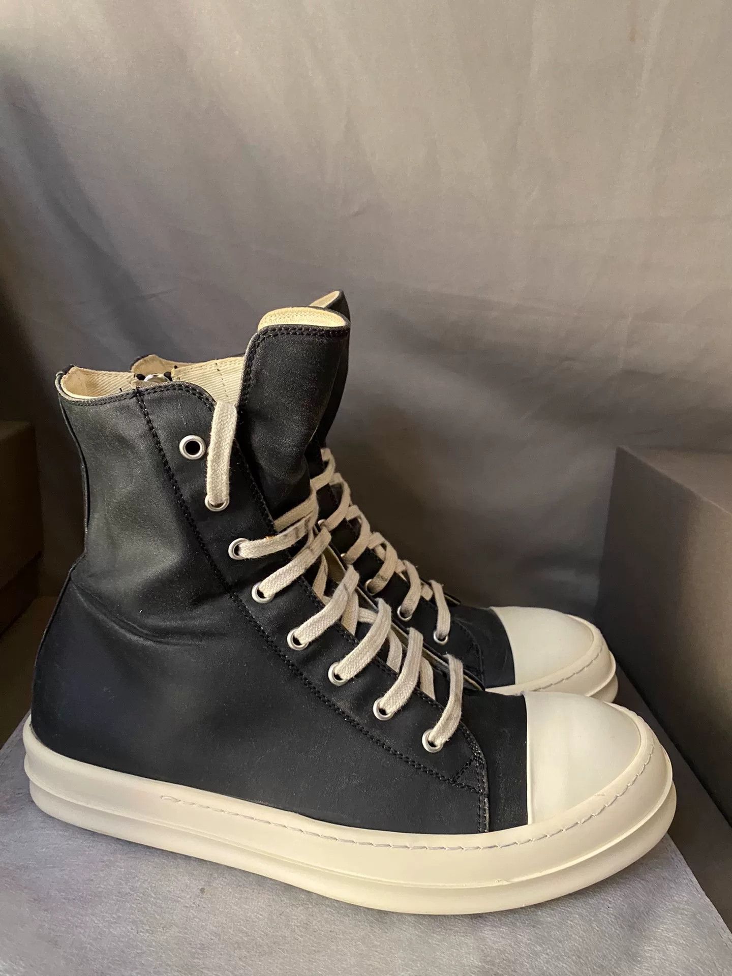 Rick Owens Rick Owens Hitop Sneakers 42 Men Size US 9 / EU 42 - 3 Thumbnail