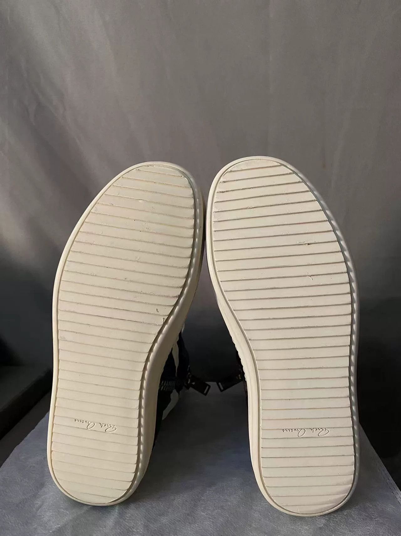 Rick Owens Rick Owens Leather Pink Hitop Sneakers 37 Women Size US 6.5 / IT 36.5 - 6 Thumbnail