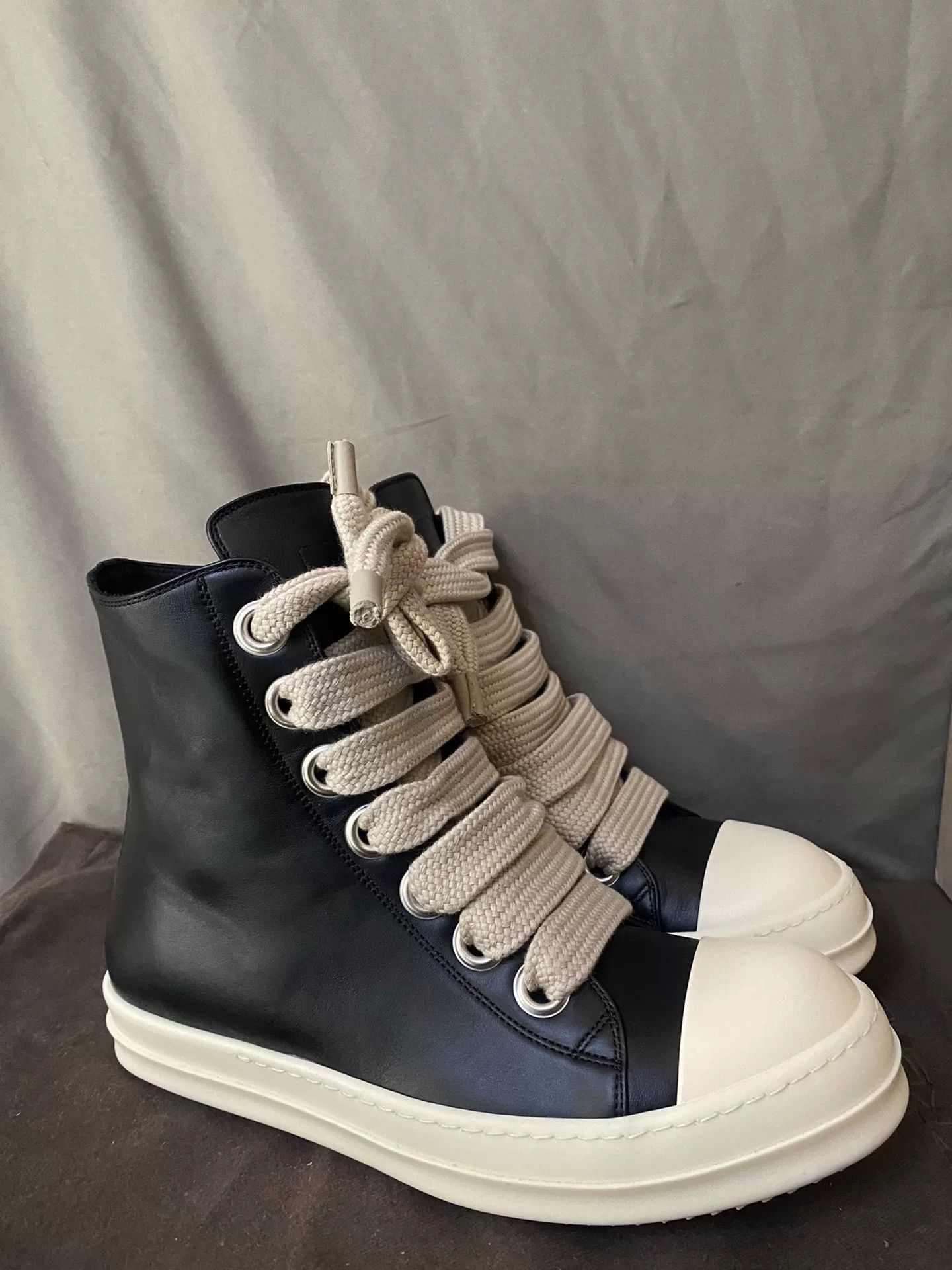 Rick Owens Rick Owens Hitop Sneakers 43 Men Size US 10 / EU 43 - 4 Thumbnail