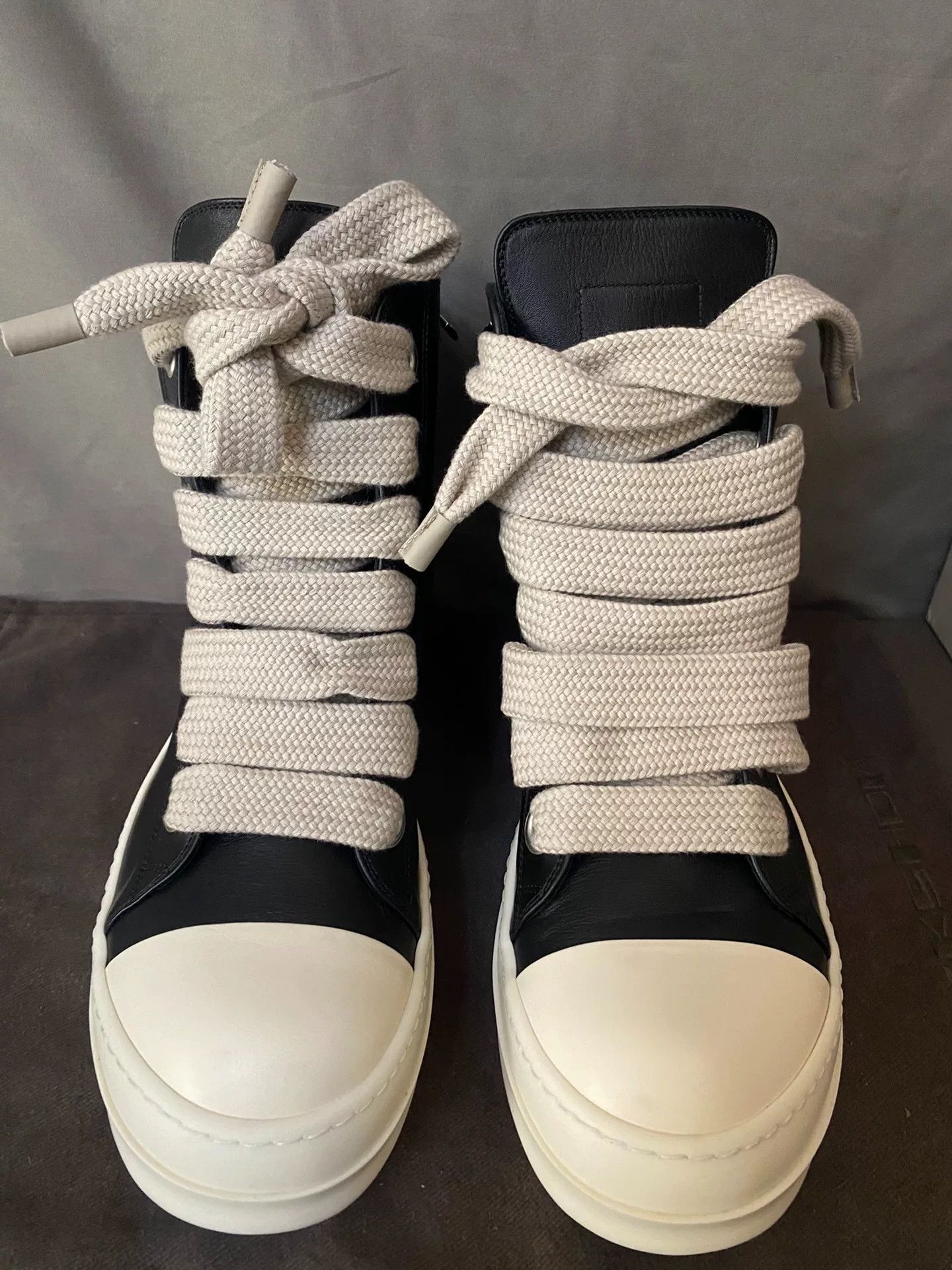 Rick Owens Rick Owens Hitop Sneakers 43 Men Size US 10 / EU 43 - 2 Thumbnail