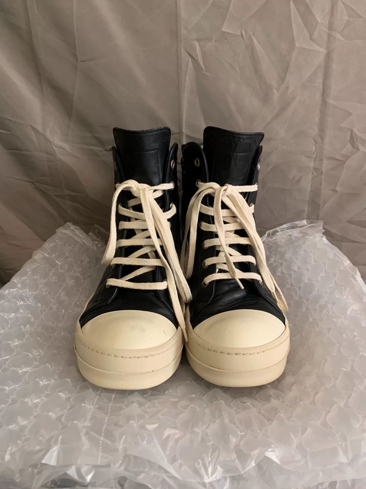 Rick Owens Rick Owens Pink Hitop Sneakers 40 Men Size US 7.5 / EU 40-41 - 4 Thumbnail