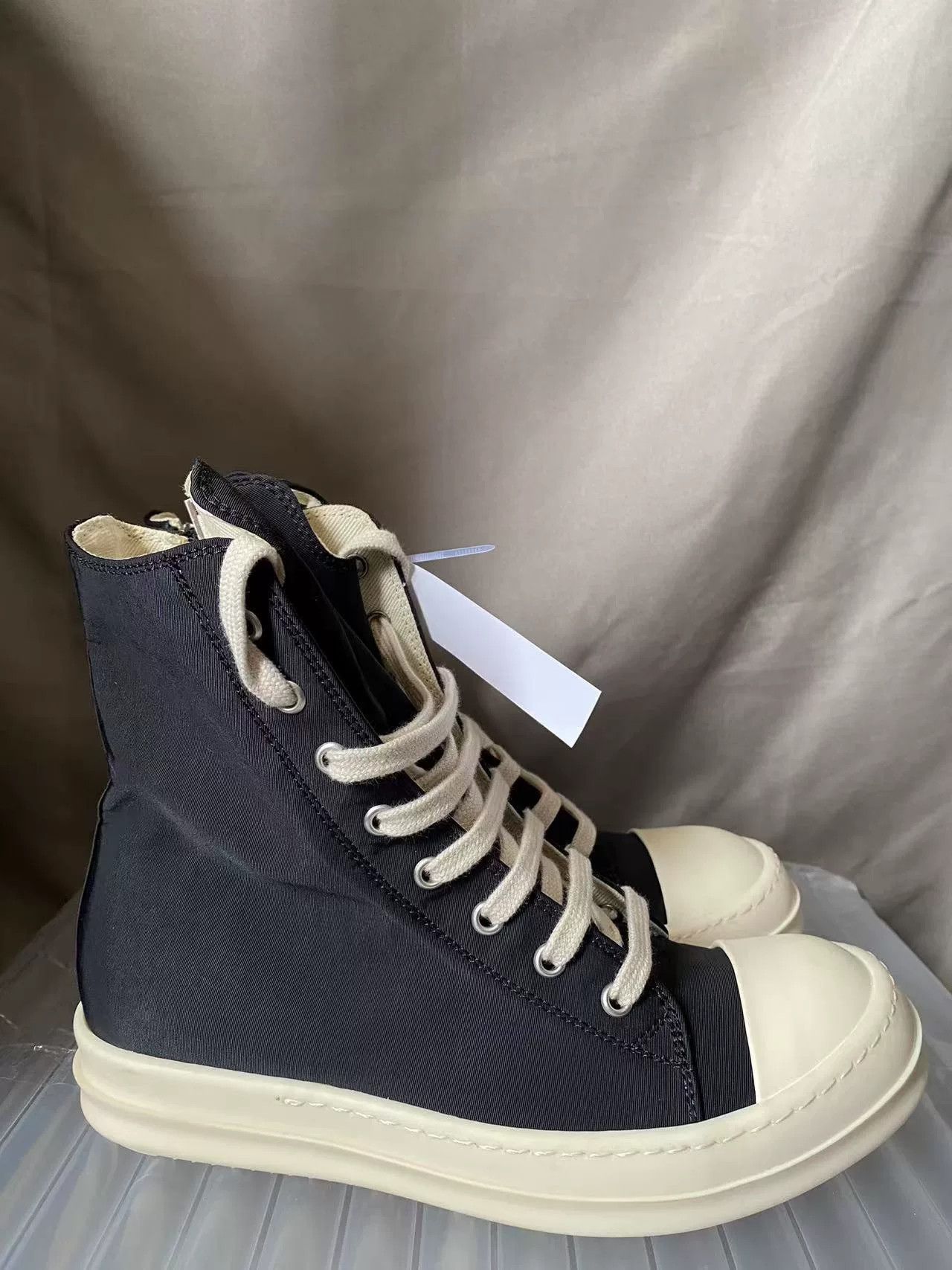 Rick Owens Rick Owens Yellow Hitop Sneakers 37 Women Size US 6.5 / IT 36.5 - 3 Thumbnail