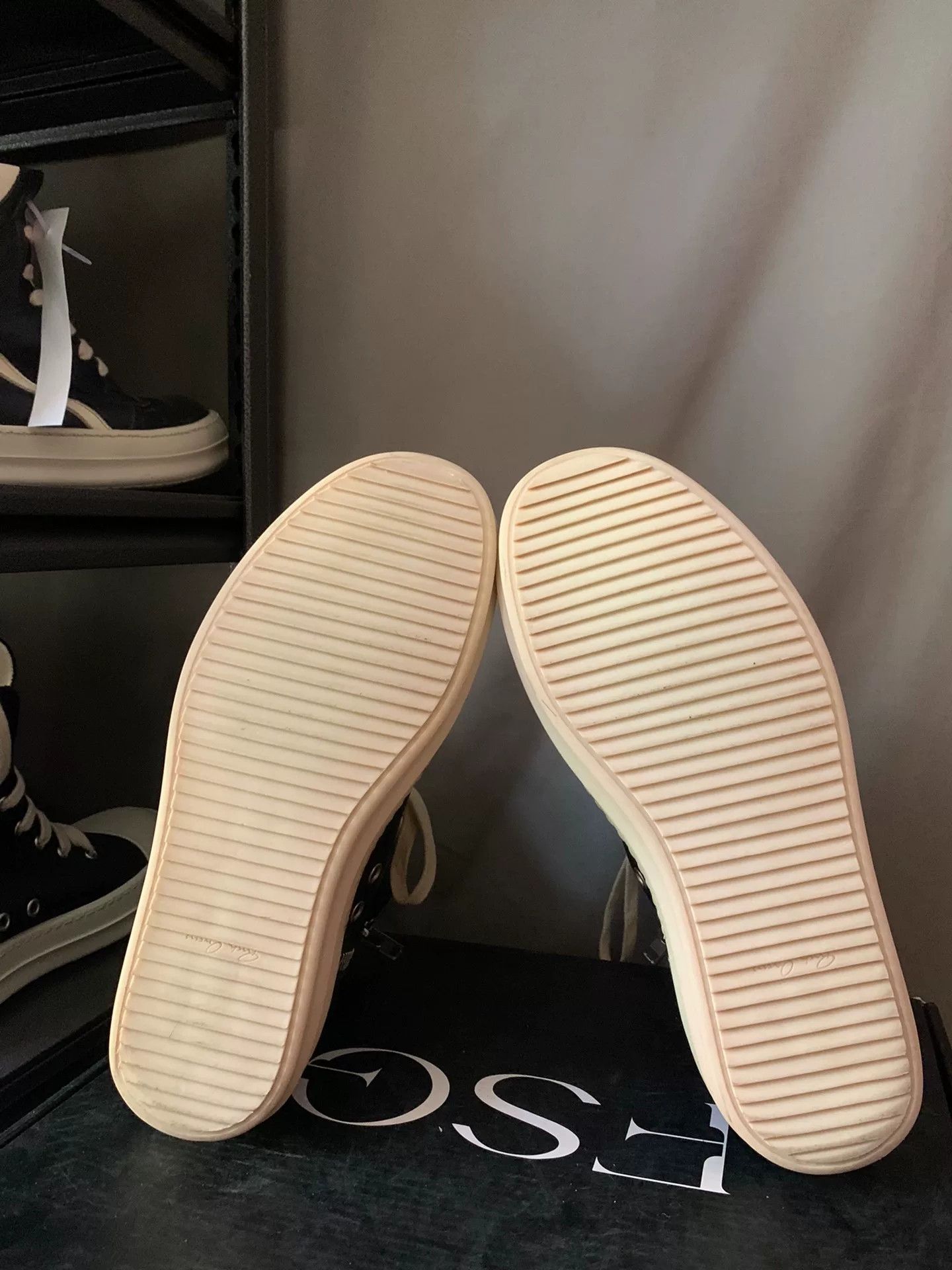 Rick Owens Rick Owens Pink Hitop Sneakers 40 Men Size US 7.5 / EU 40-41 - 5 Thumbnail