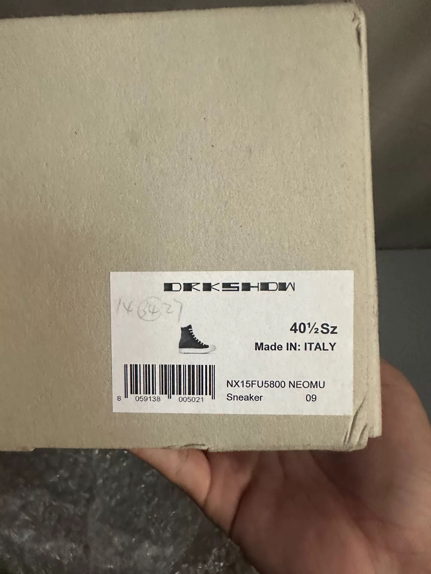 Rick Owens Rick Owens Cotton Pink Hitop Sneakers 40 Men Size US 7.5 / EU 40-41 - 6 Thumbnail