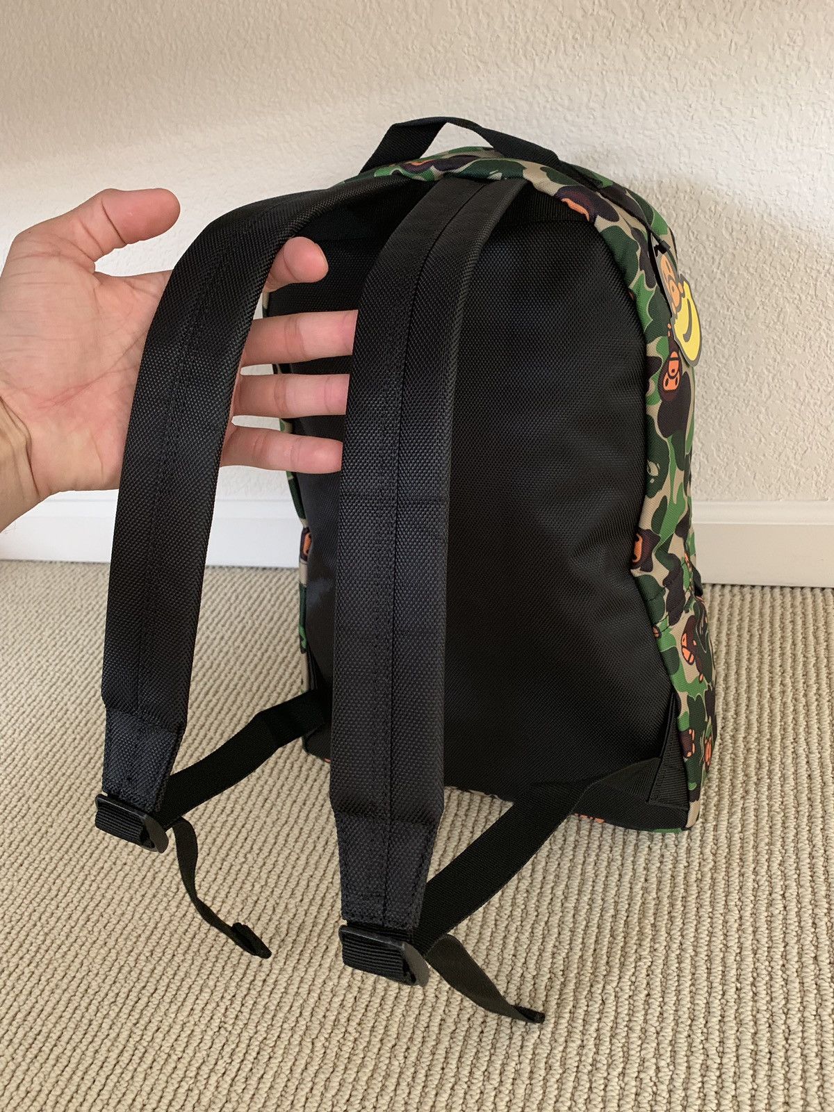 Bape Bape Green Camo Baby Milo backpack Size ONE SIZE - 3 Thumbnail