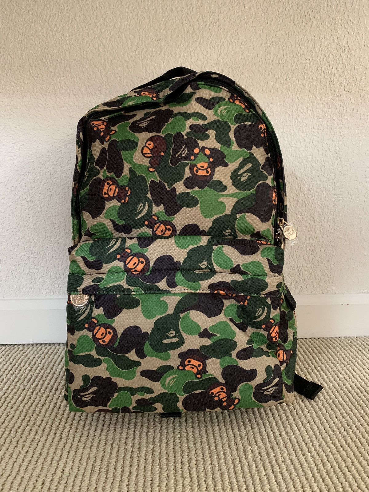 Bape Bape Green Camo Baby Milo backpack Size ONE SIZE - 1 Preview