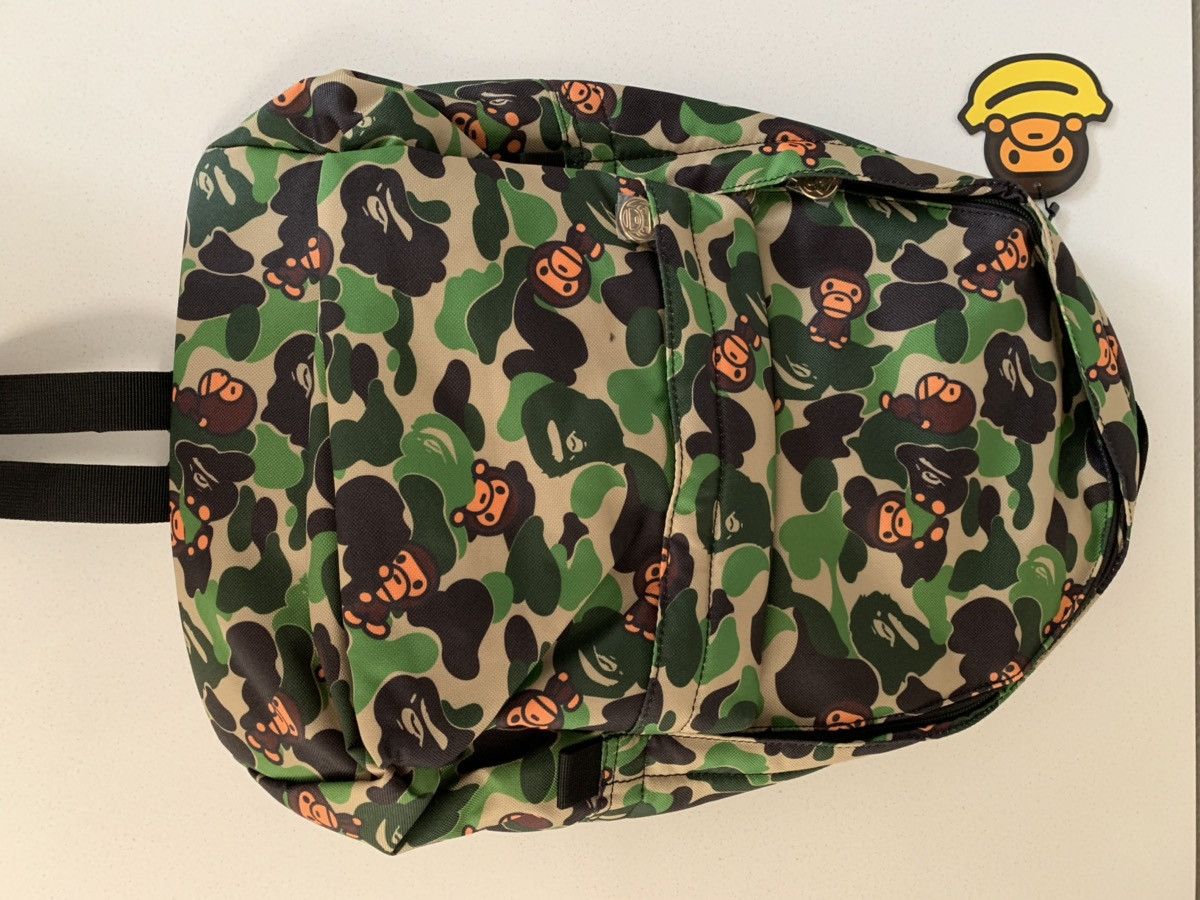 Bape Bape Green Camo Baby Milo backpack Size ONE SIZE - 9 Thumbnail