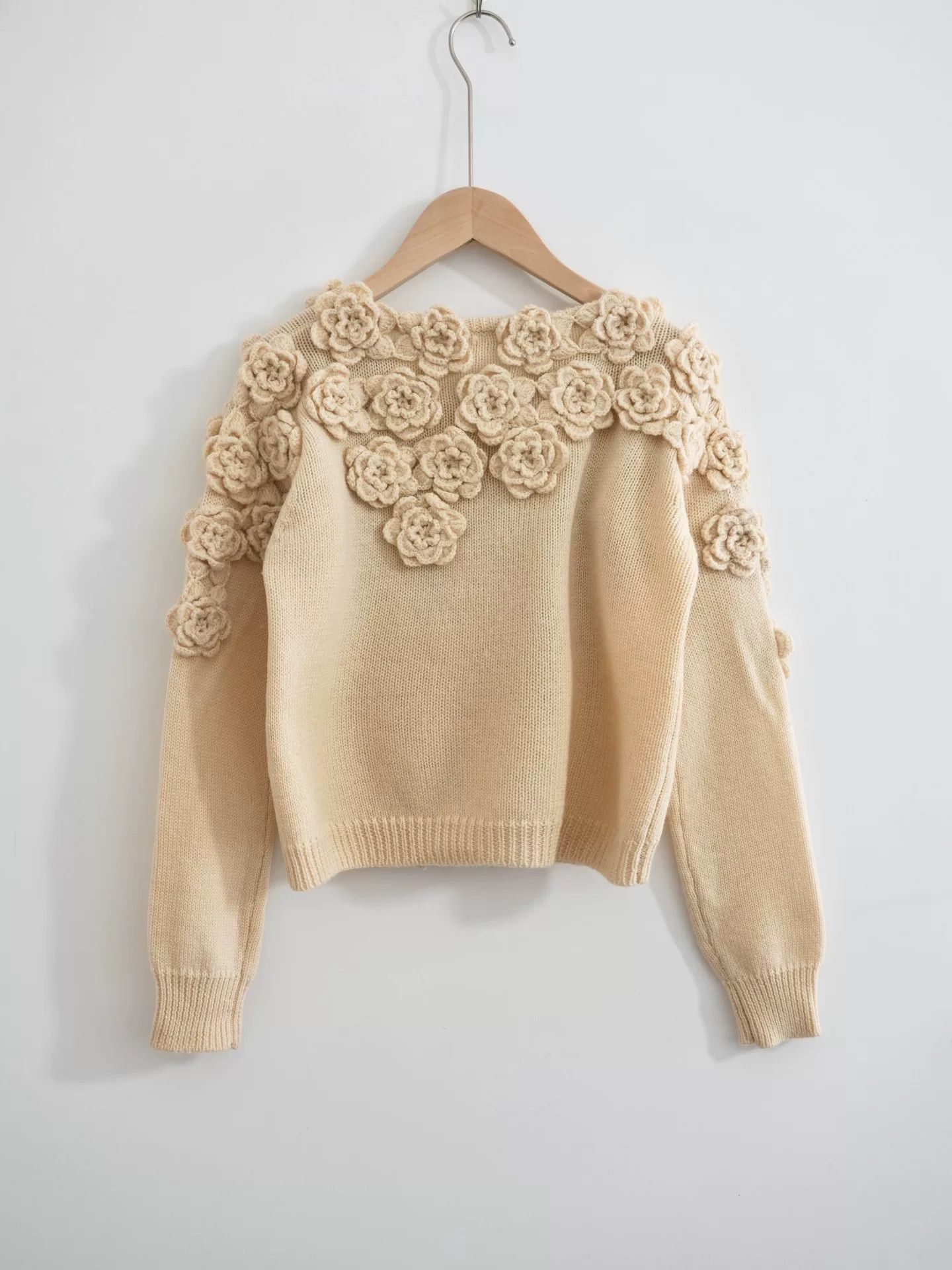 Issey Miyake issey miyake floral knitted cardigan Size M / US 6-8 / IT 42-44 - 7 Thumbnail