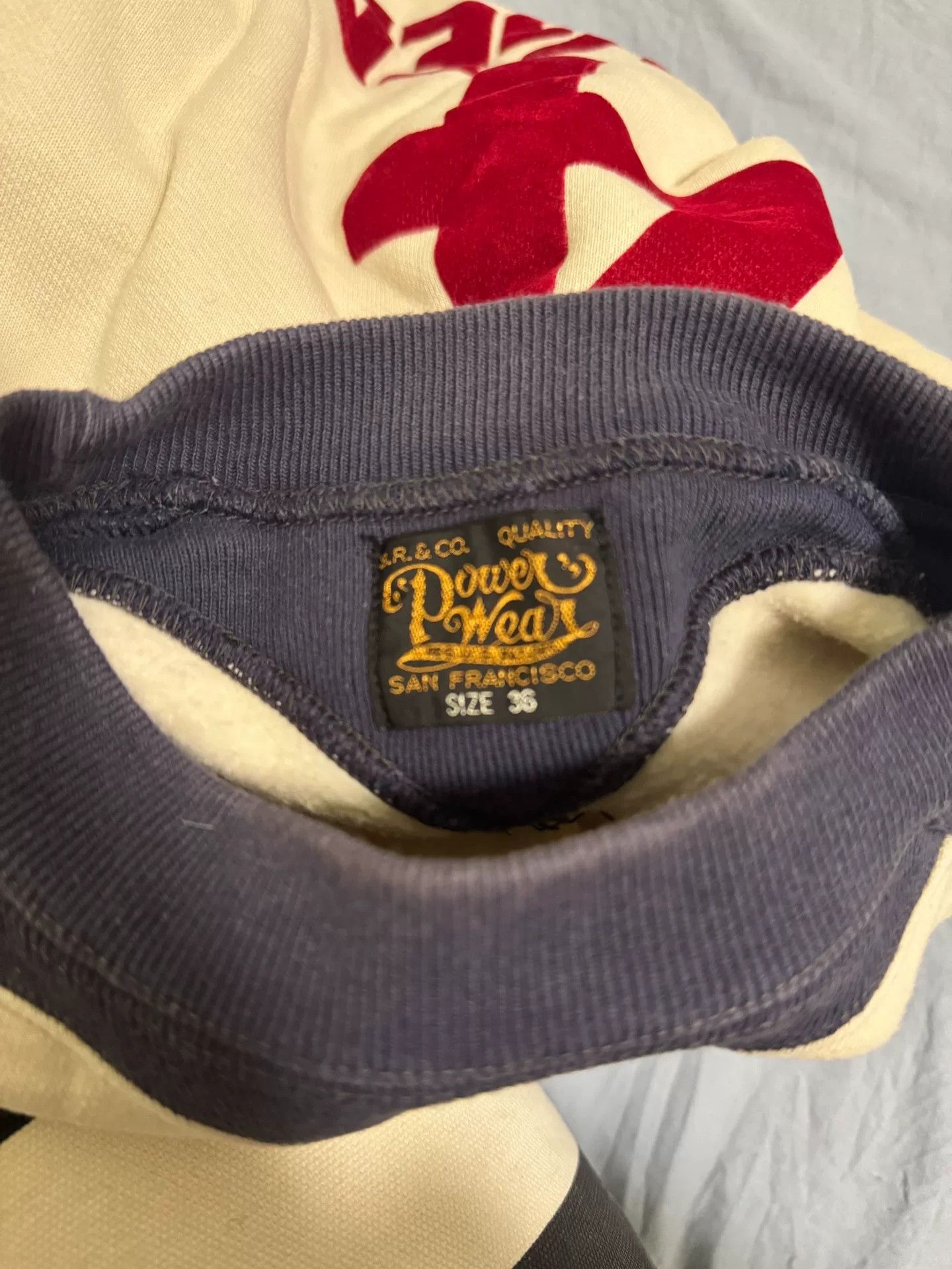Freewheelers Vintage Power Wear Pullover Sweatshirt Size US M / EU 48-50 / 2 - 4 Thumbnail