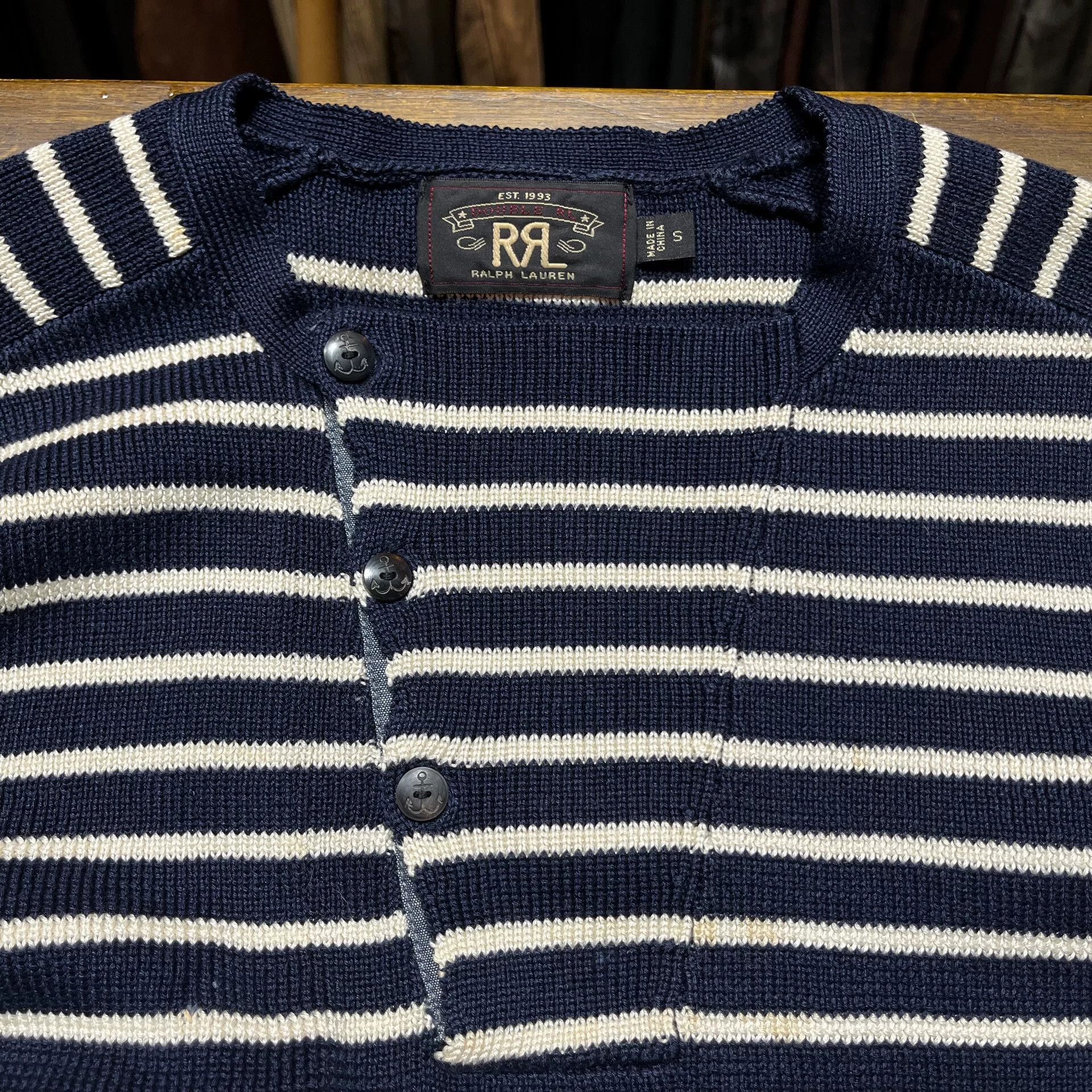 RRL Ralph Lauren Classic Striped Knit Sweater by RRL Size US M / EU 48-50 / 2 - 4 Thumbnail