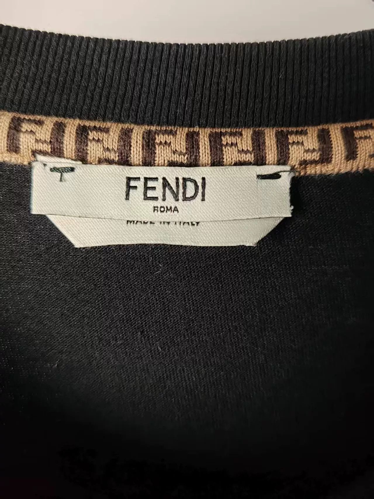 Fendi Fendi Velvet Short Sleeve Top Size M / US 6-8 / IT 42-44 - 3 Thumbnail