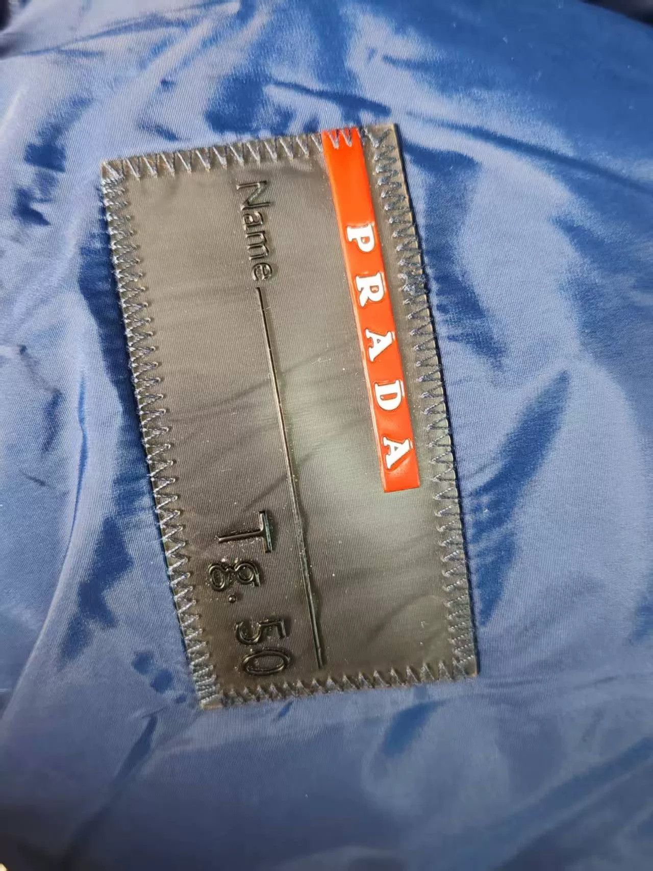 Prada Prada Metallic Triangle Cotton Vest Size M / US 6-8 / IT 42-44 - 2 Thumbnail