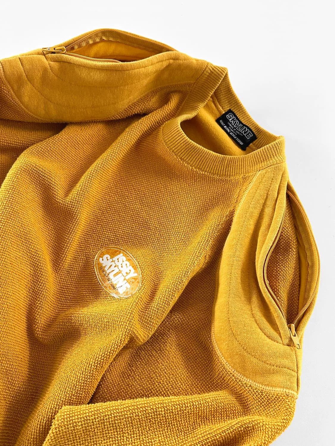 Issey Miyake Issey Miyake Vintage Gold Sweatshirt Size M / US 6-8 / IT 42-44 - 2 Thumbnail
