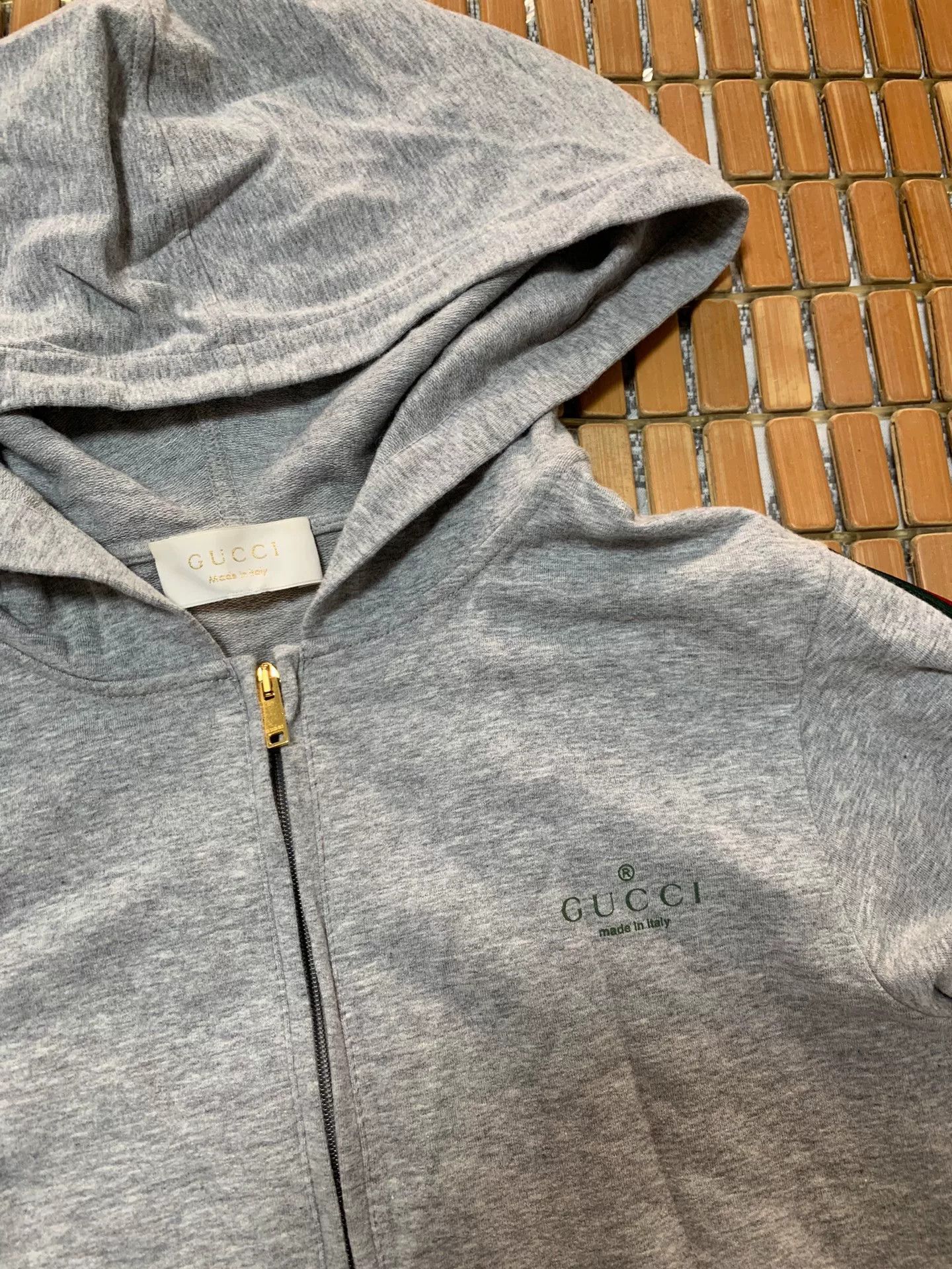 Gucci Gucci Striped Hooded Zip Jacket Size US M / EU 48-50 / 2 - 3 Thumbnail