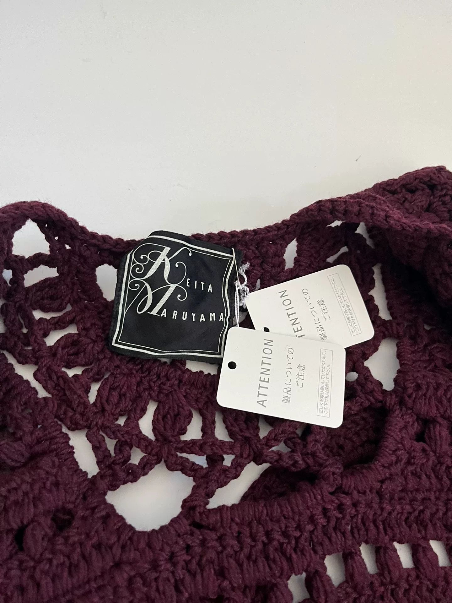 KEITAMARUYAMA KEITA MARUYAMA Crochet Lace Vest Size M / US 6-8 / IT 42-44 - 7 Thumbnail