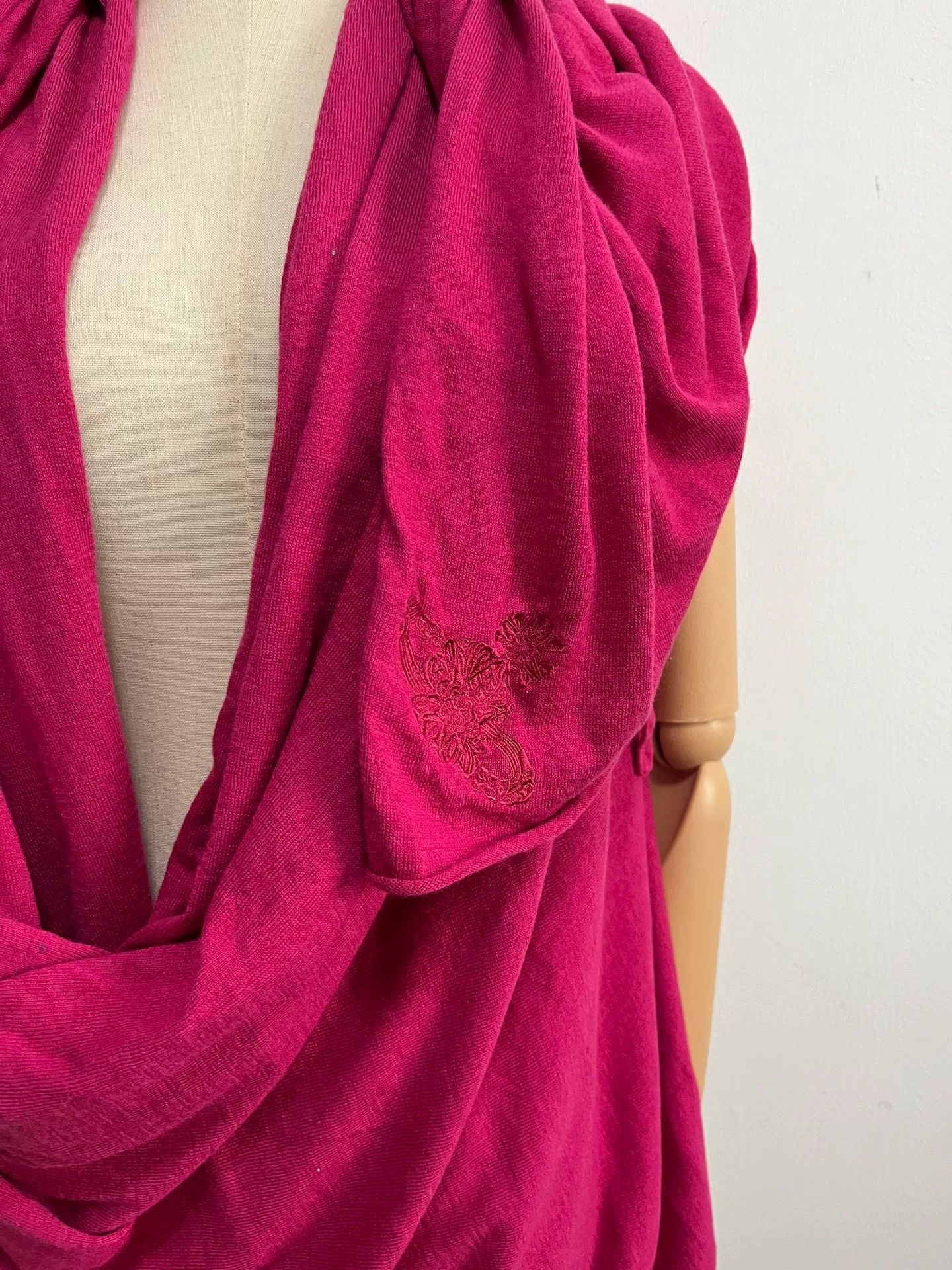 Vivienne Westwood Vivienne Westwood Pink Knit Scarf Top Size M / US 6-8 / IT 42-44 - 3 Thumbnail